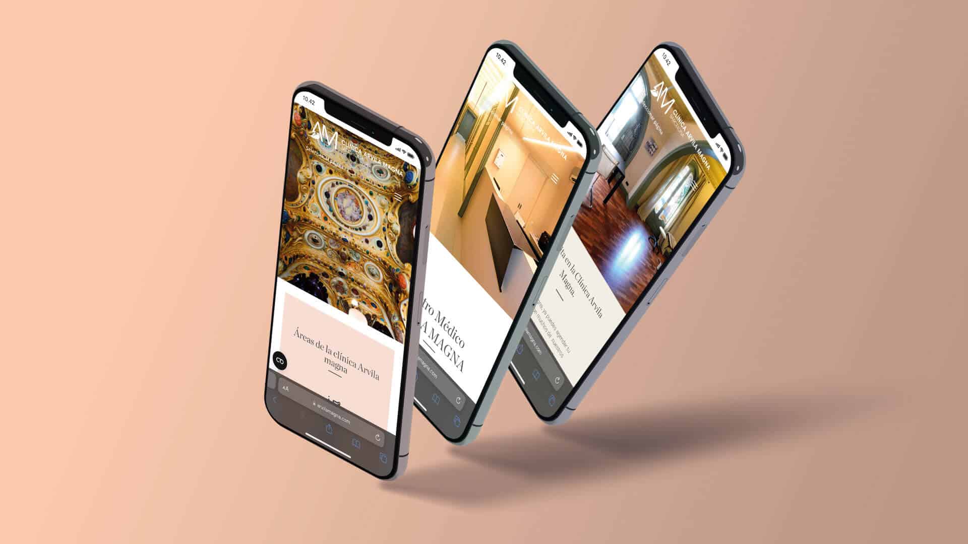 Sitio web de Arvila Magna diseñado y desarrollado por Mariona Agency