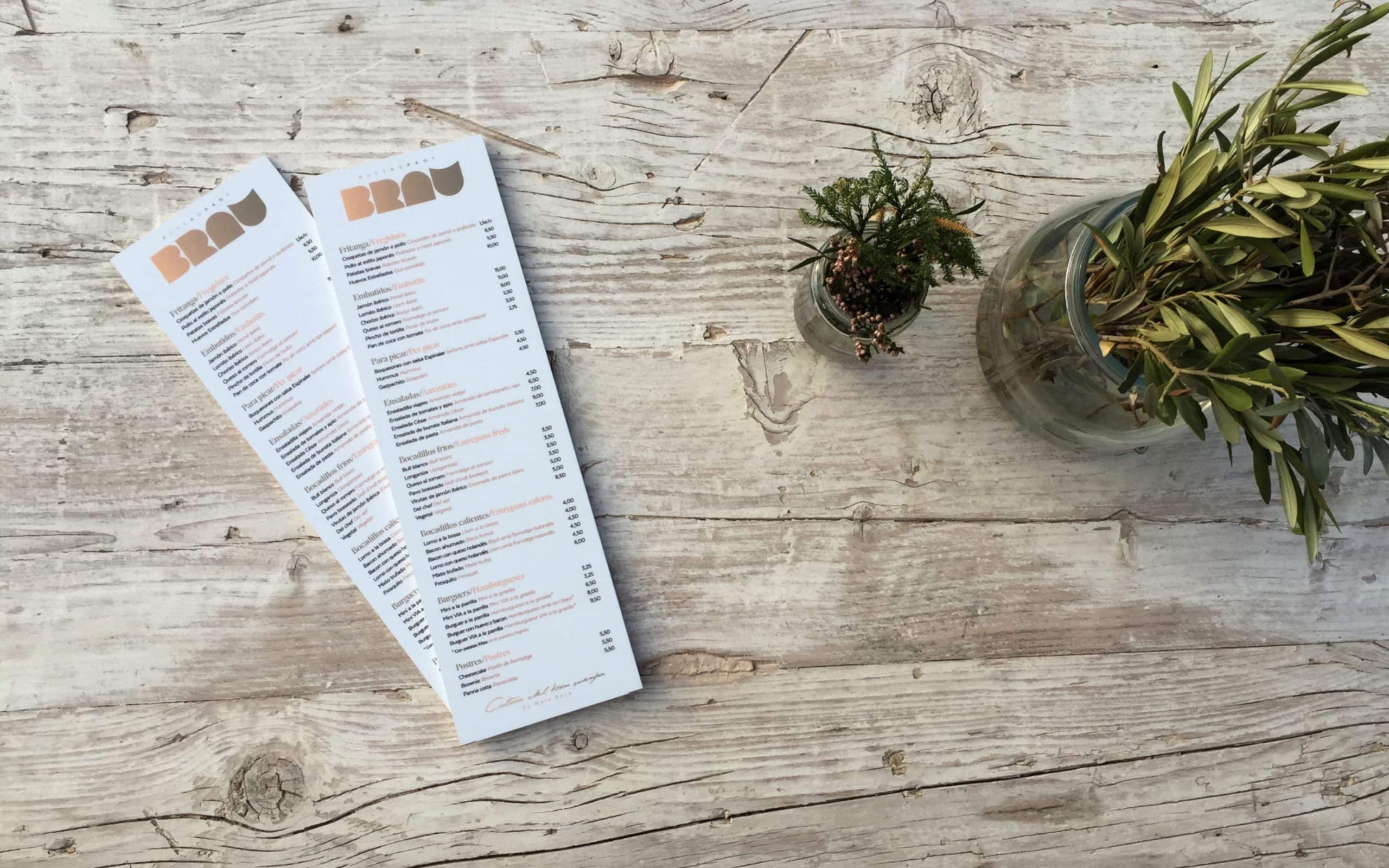Sistema de cartas de Brau diseñado por Mariona Agency