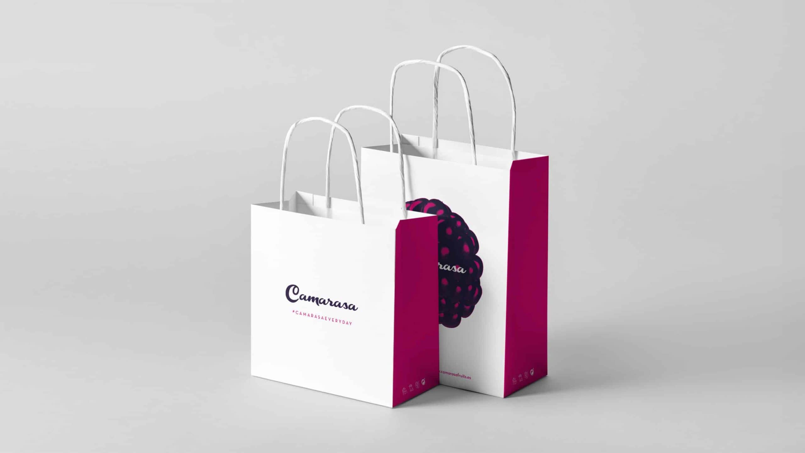 Bolsas de Camarasa producidas con el sistema de Mariona Agency