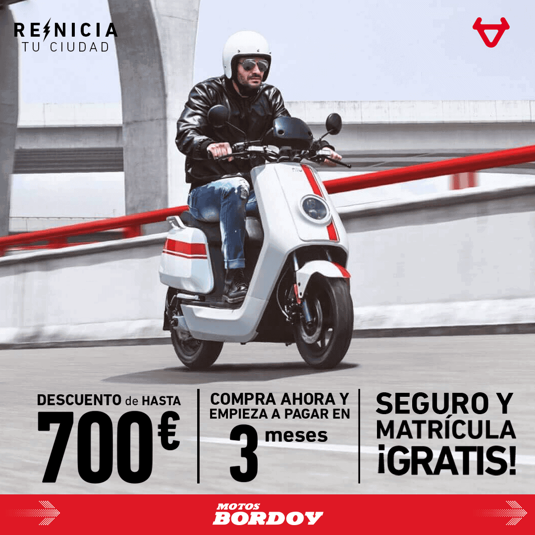 Campaña de comunicación de marca deportiva o custom de Motos Bordoy