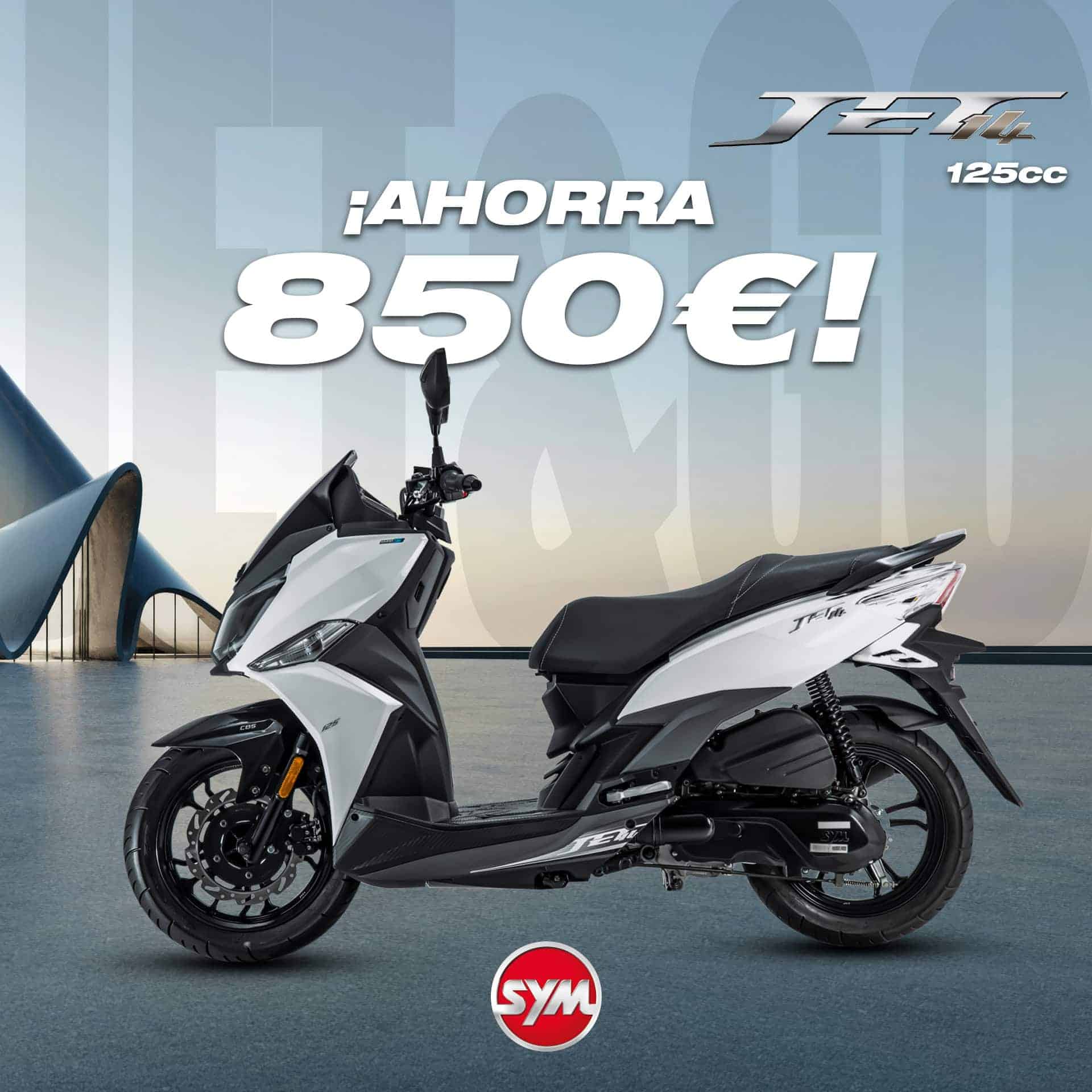 Lanzamiento de scooter SYM España con dirección de arte de Mariona Agency