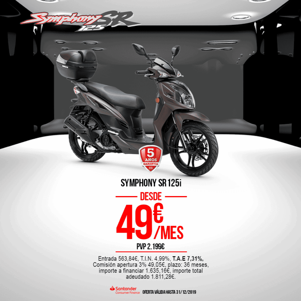 Material de punto de venta de SYM España diseñado por Mariona Agency
