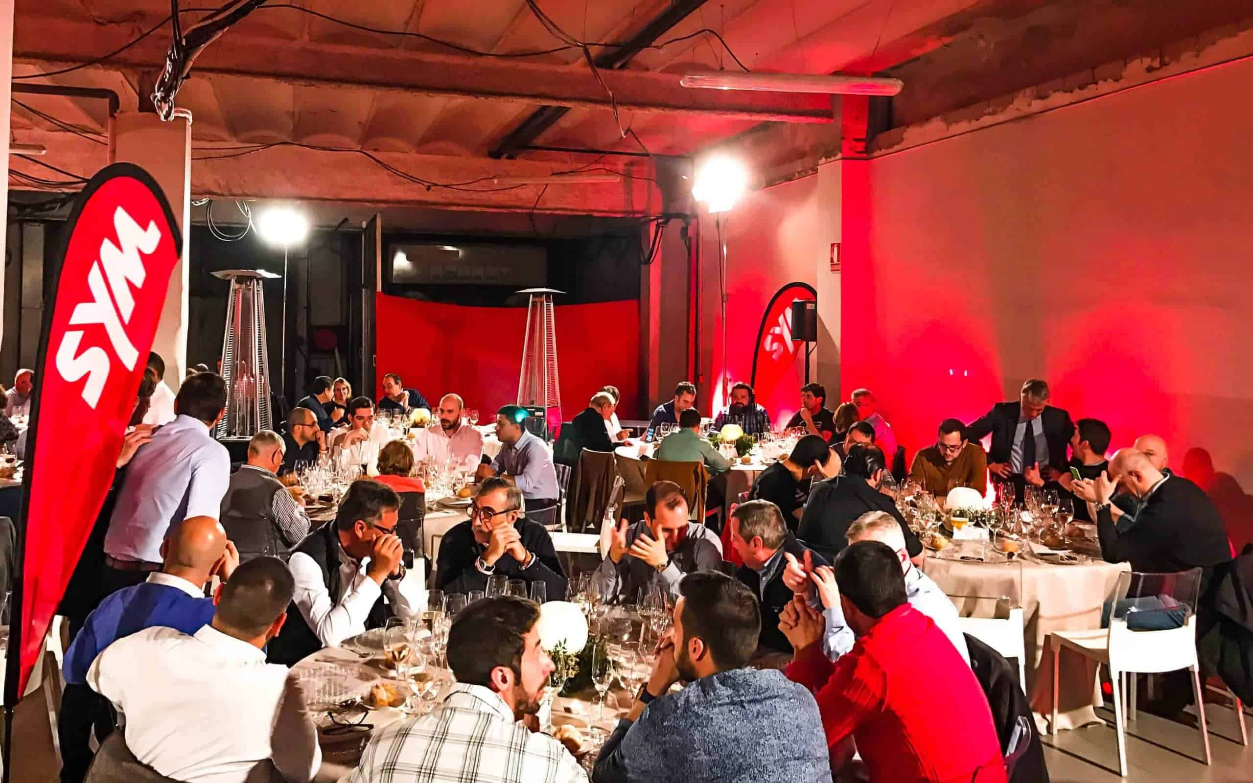 Cierre del evento anual de SYM producido por Mariona Agency en Barcelona