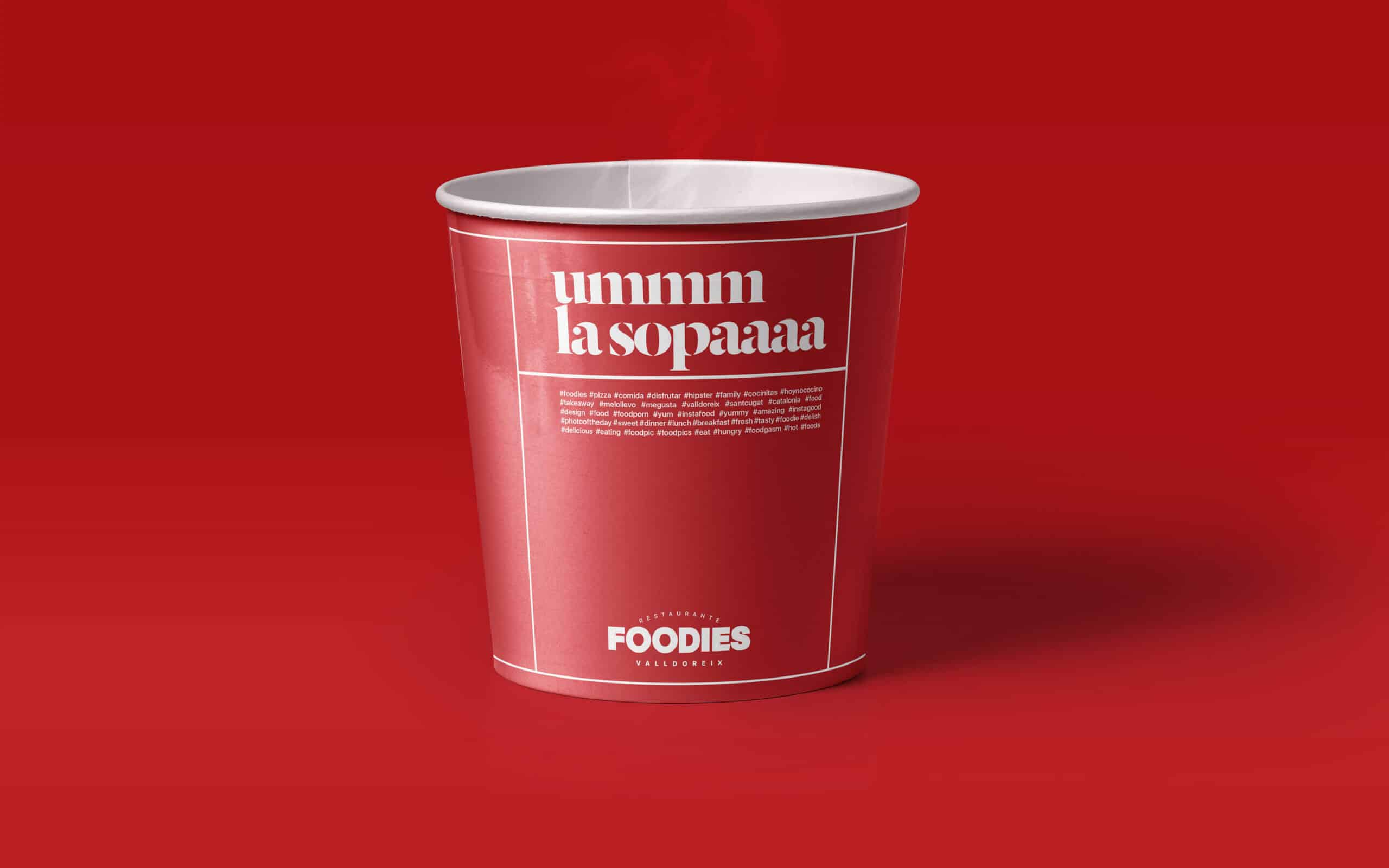 Aplicaciones de marca de Foodies producidas por Mariona Agency