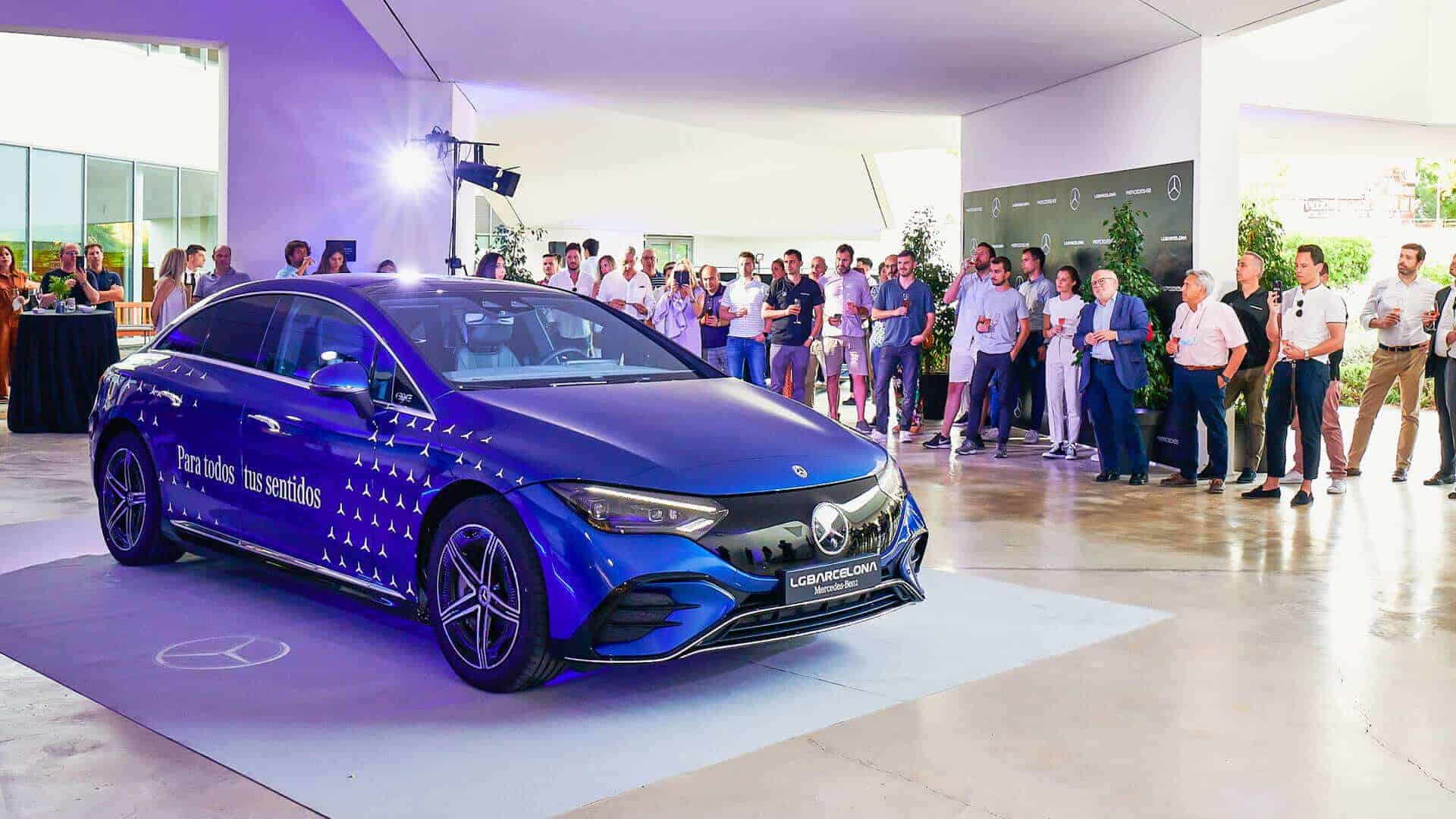 Ponencia de Marc Vidal en la presentación del Mercedes EQE
