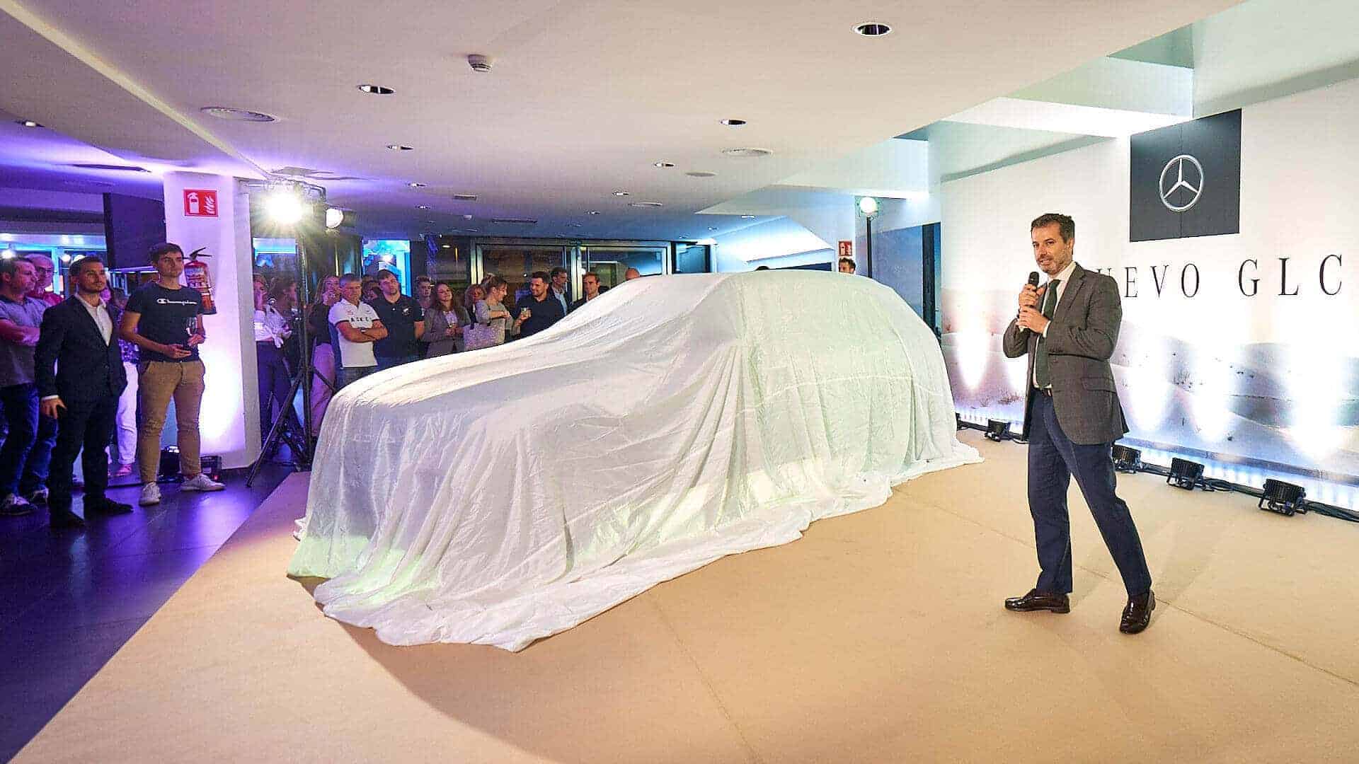 Presentación del Mercedes-Benz GLC para LG Barcelona producida por Mariona Agency