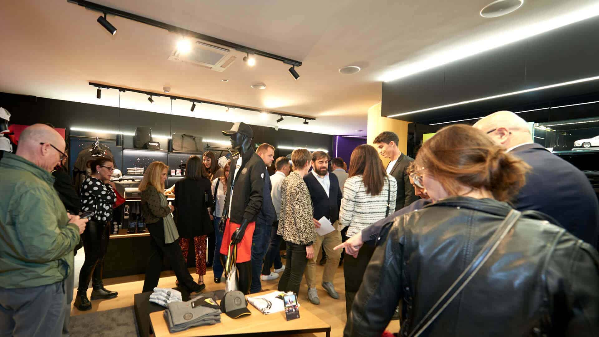 Evento de apertura de la Mercedes-Benz Boutique en Barcelona