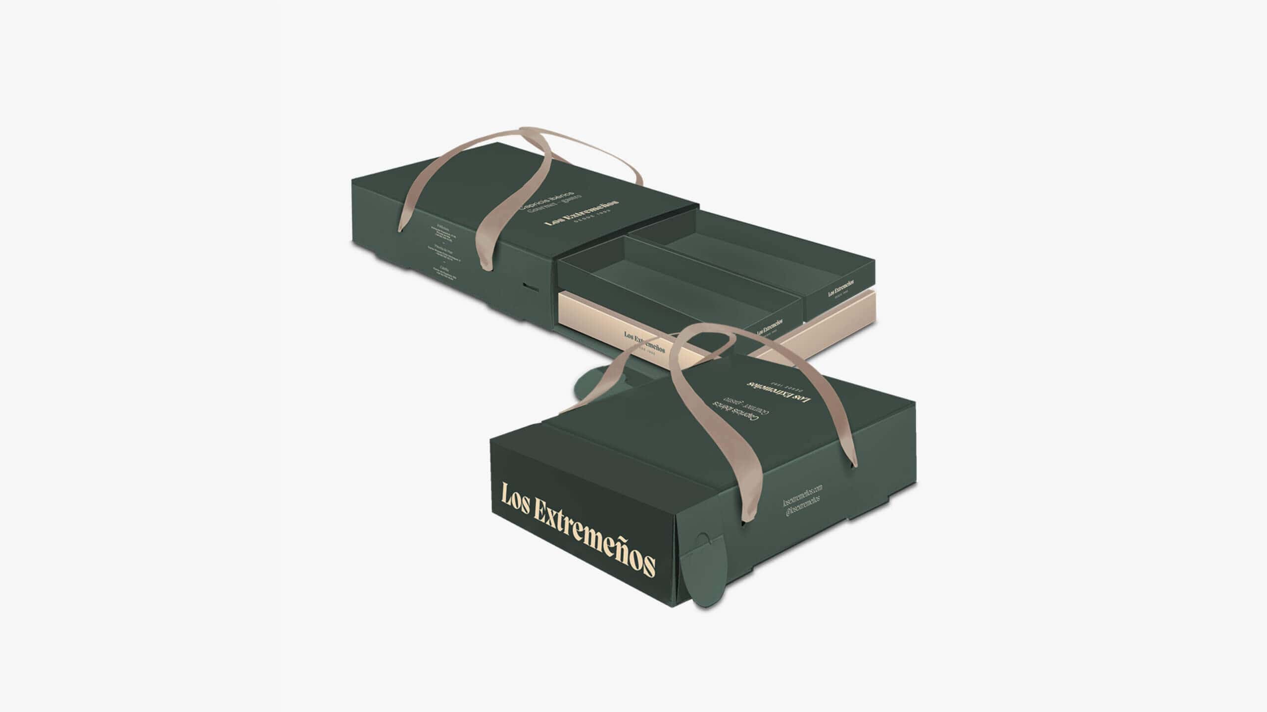 Packaging gastronómico de Los Extremeños, obra de Mariona Agency