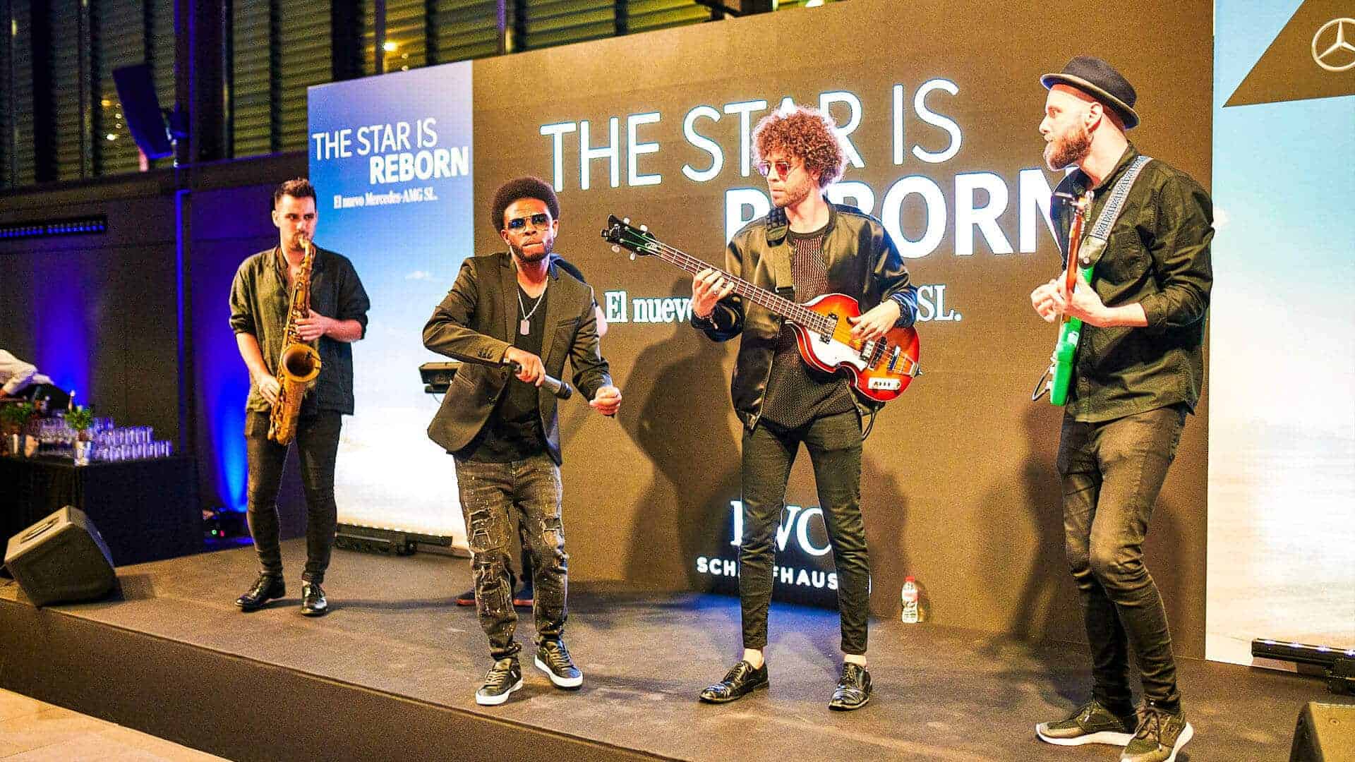 Invitados en la presentación oficial del Mercedes-AMG SL