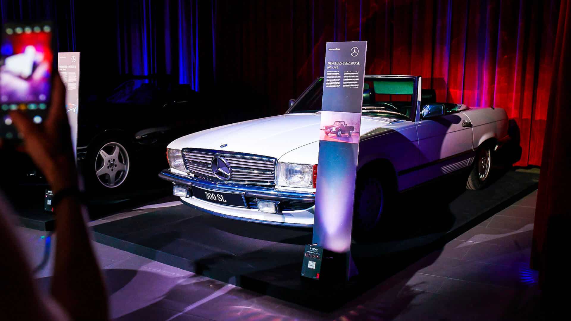 Cierre del evento oficial de presentación del Mercedes-AMG SL