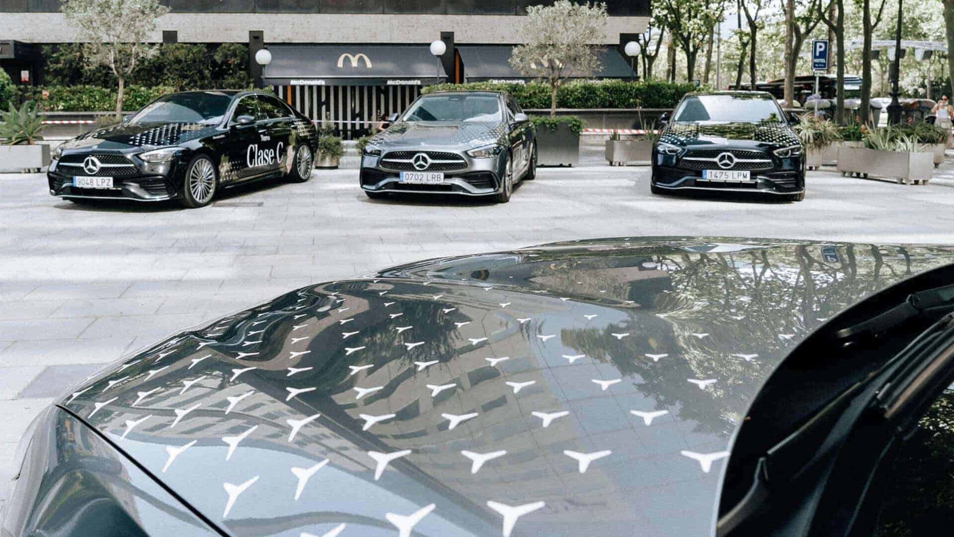 Mercedes-Benz Clase C en el test drive del Hotel Hilton de Barcelona