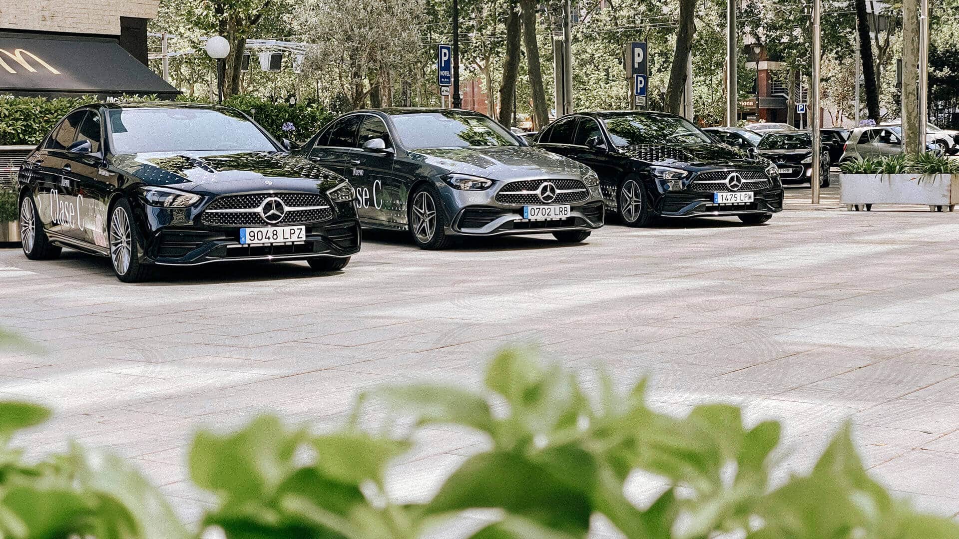 Test drive del Mercedes-Benz Clase C en el Hotel Hilton de Barcelona, evento de Mariona Agency