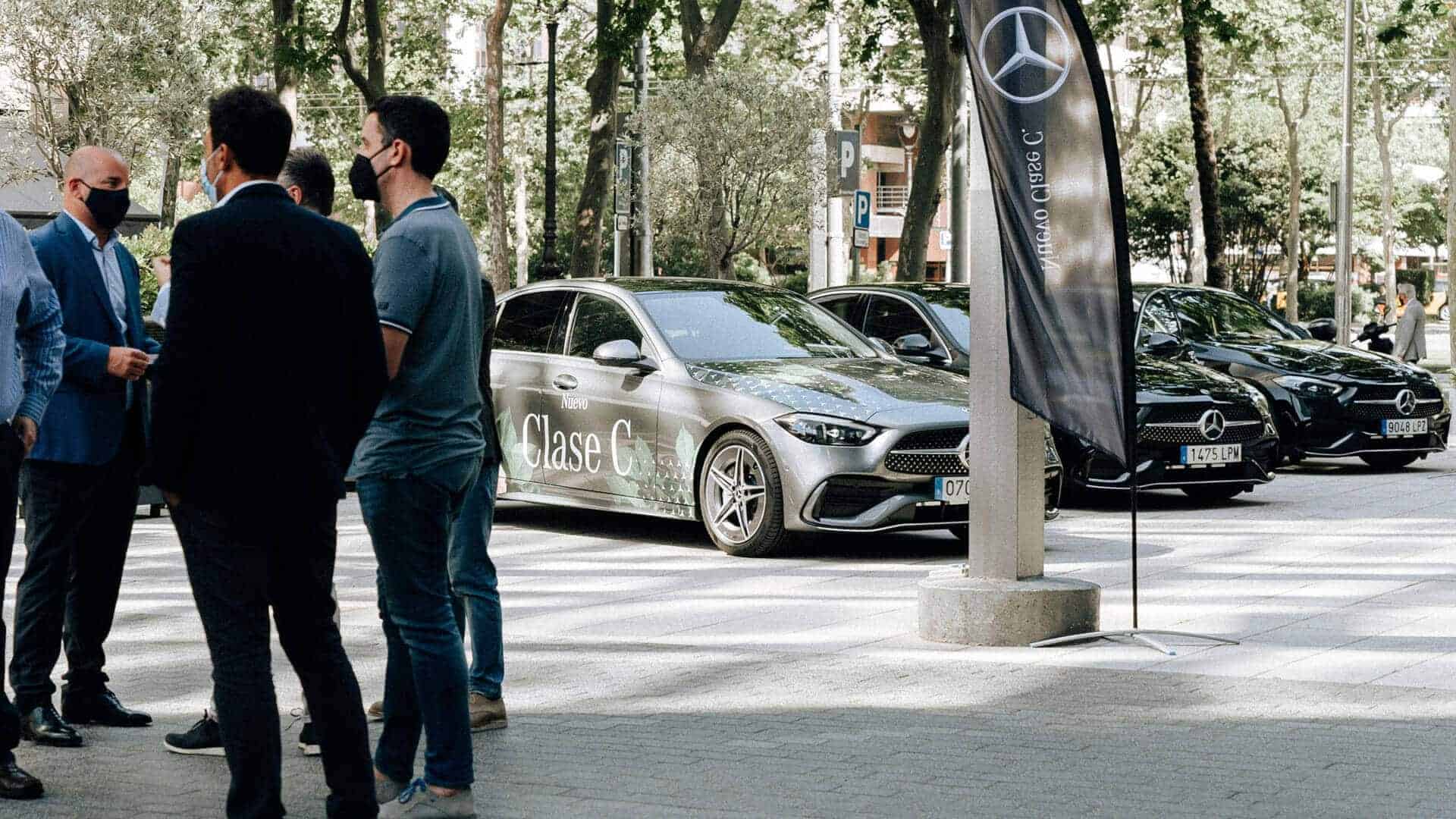 Experiencia de marca Mercedes-Benz en el test drive de la Clase C