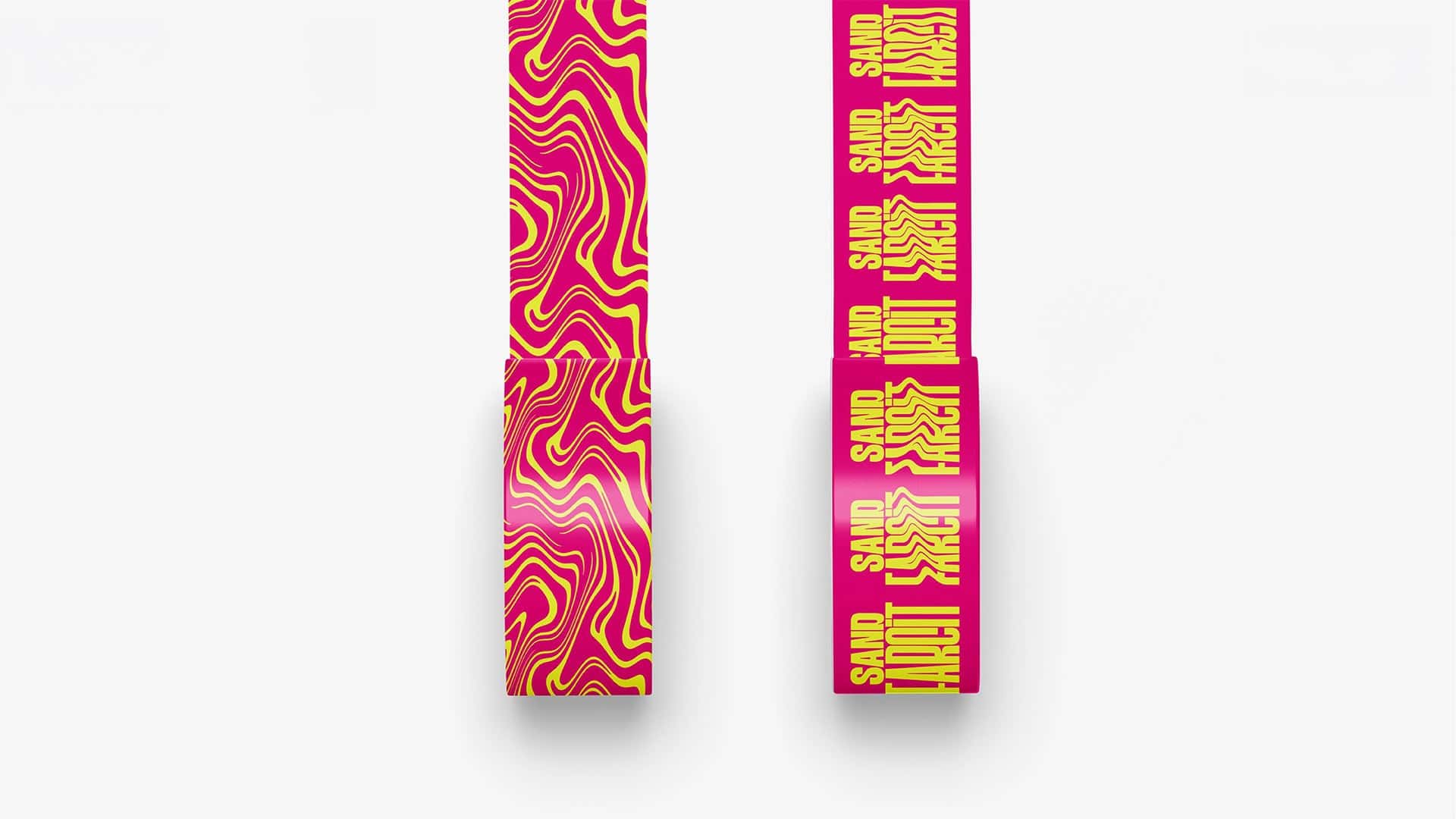 Packaging de Sand Farcit con el sistema de marca de Mariona Agency