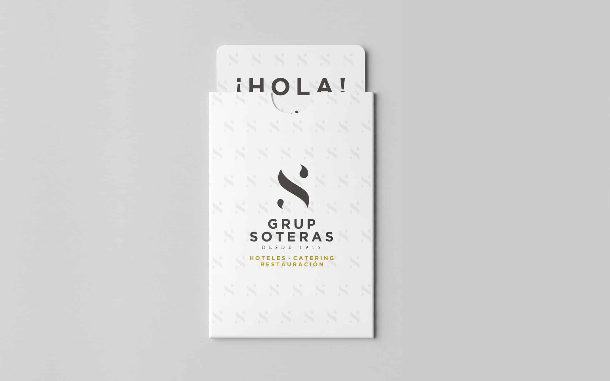 Rebranding del centenario de Grup Soteras firmado por Mariona Agency