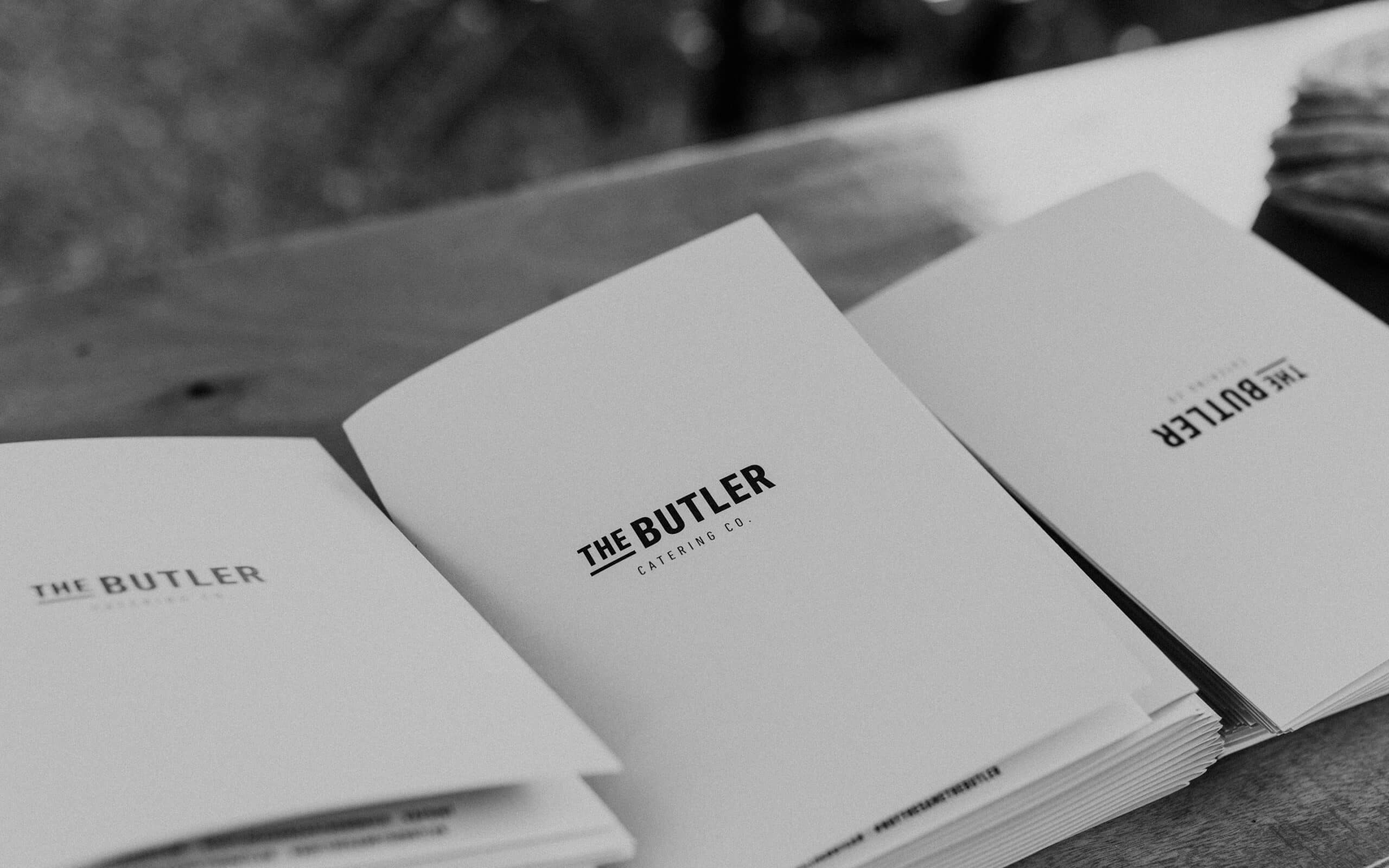 Logotipo de The Butler diseñado por Mariona Agency