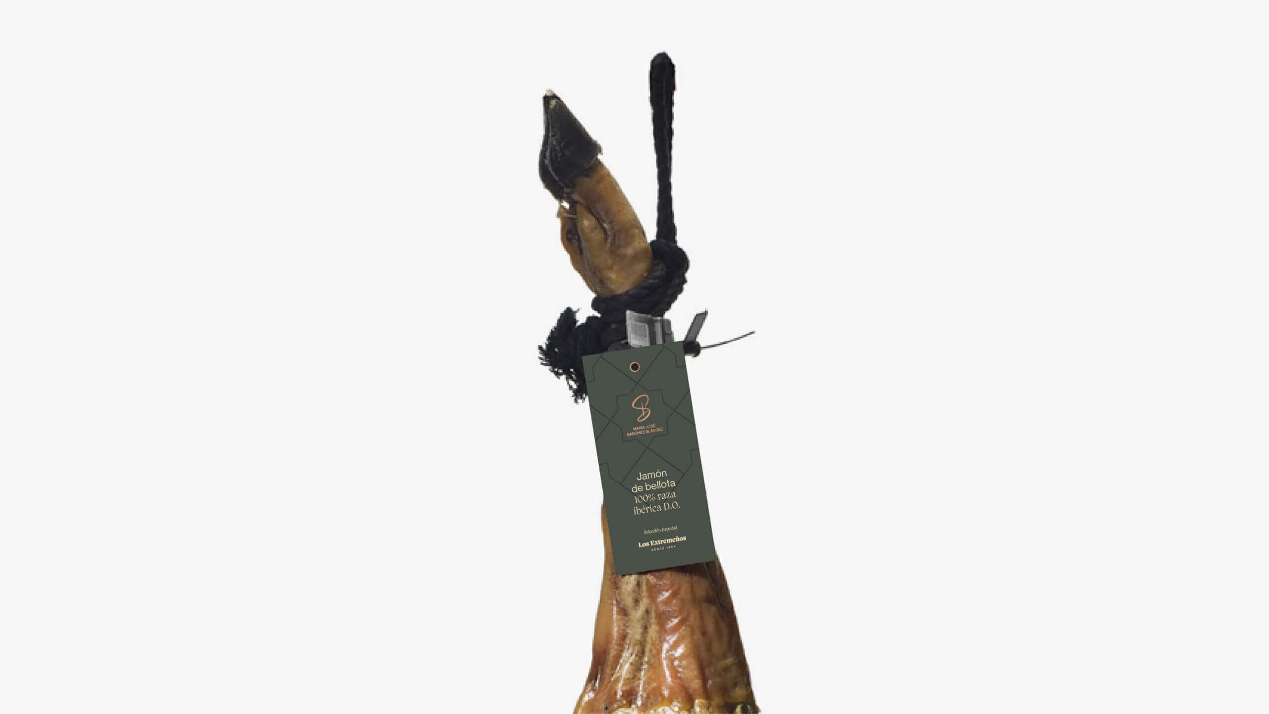 Vitolas de producto de Los Extremeños, diseño de Mariona Agency