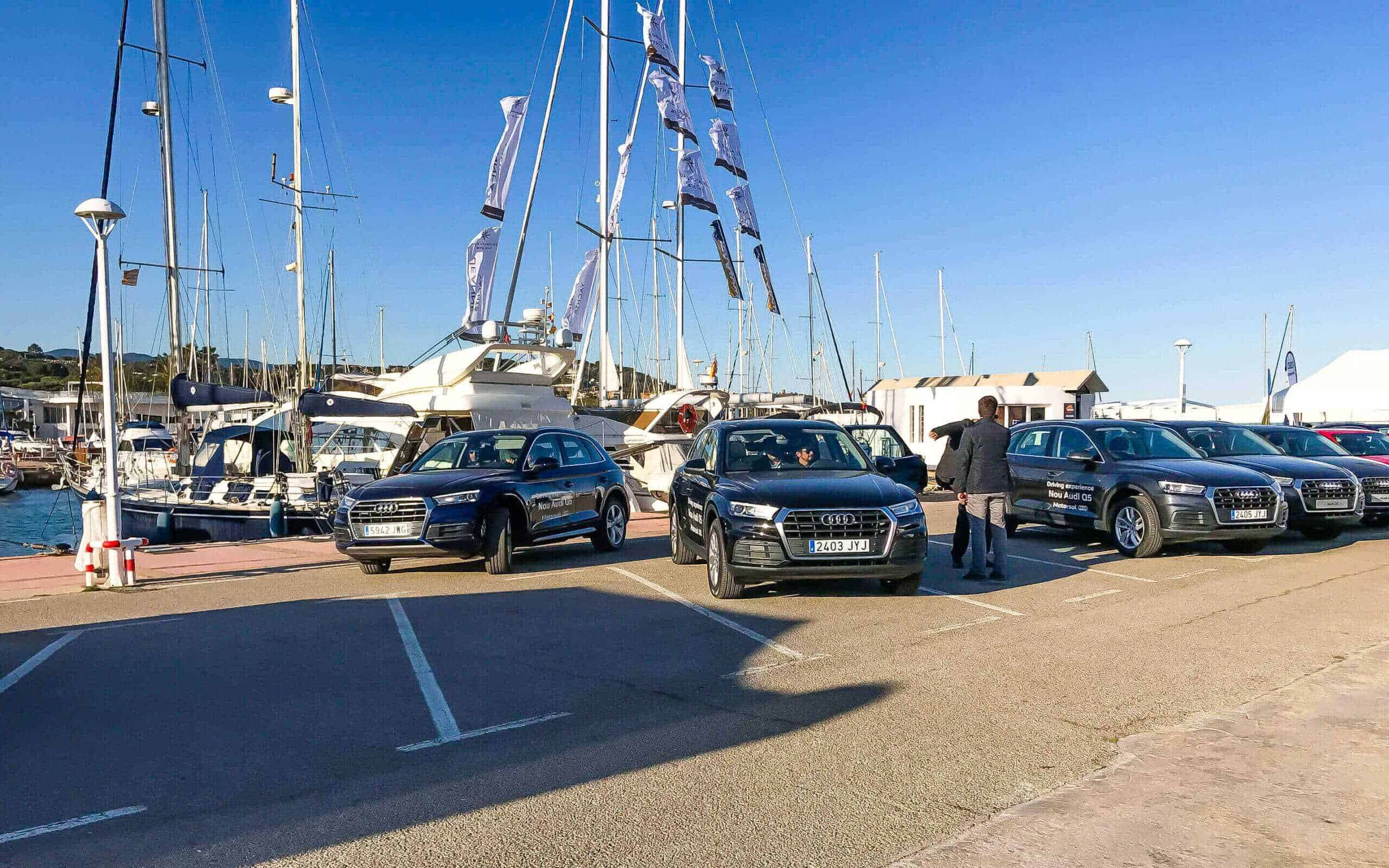 Ambiente junto al mar en el Test Drive del Audi Q5 de Motorsol