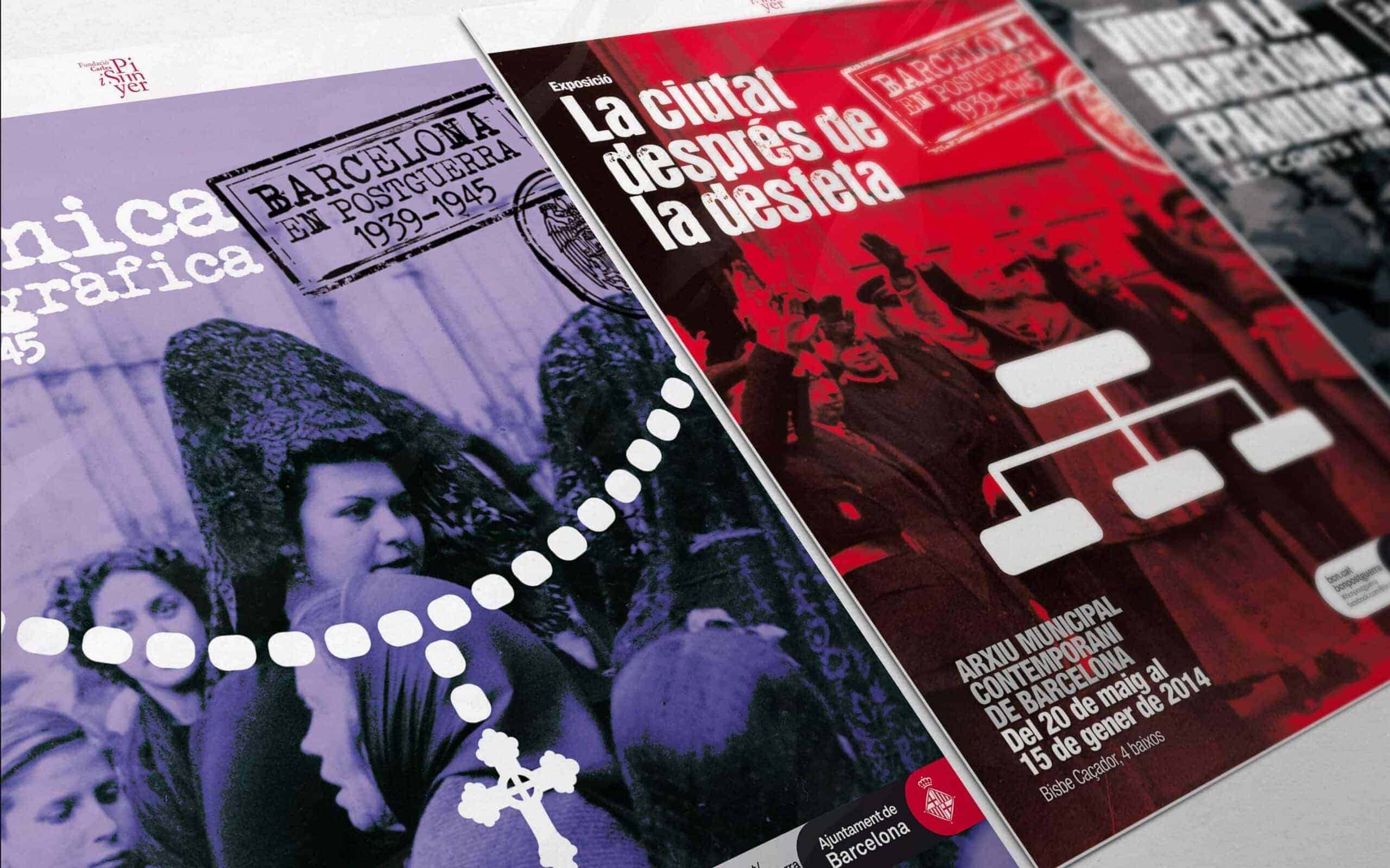 Identidad visual aplicada al espacio expositivo, diseño de Mariona Agency