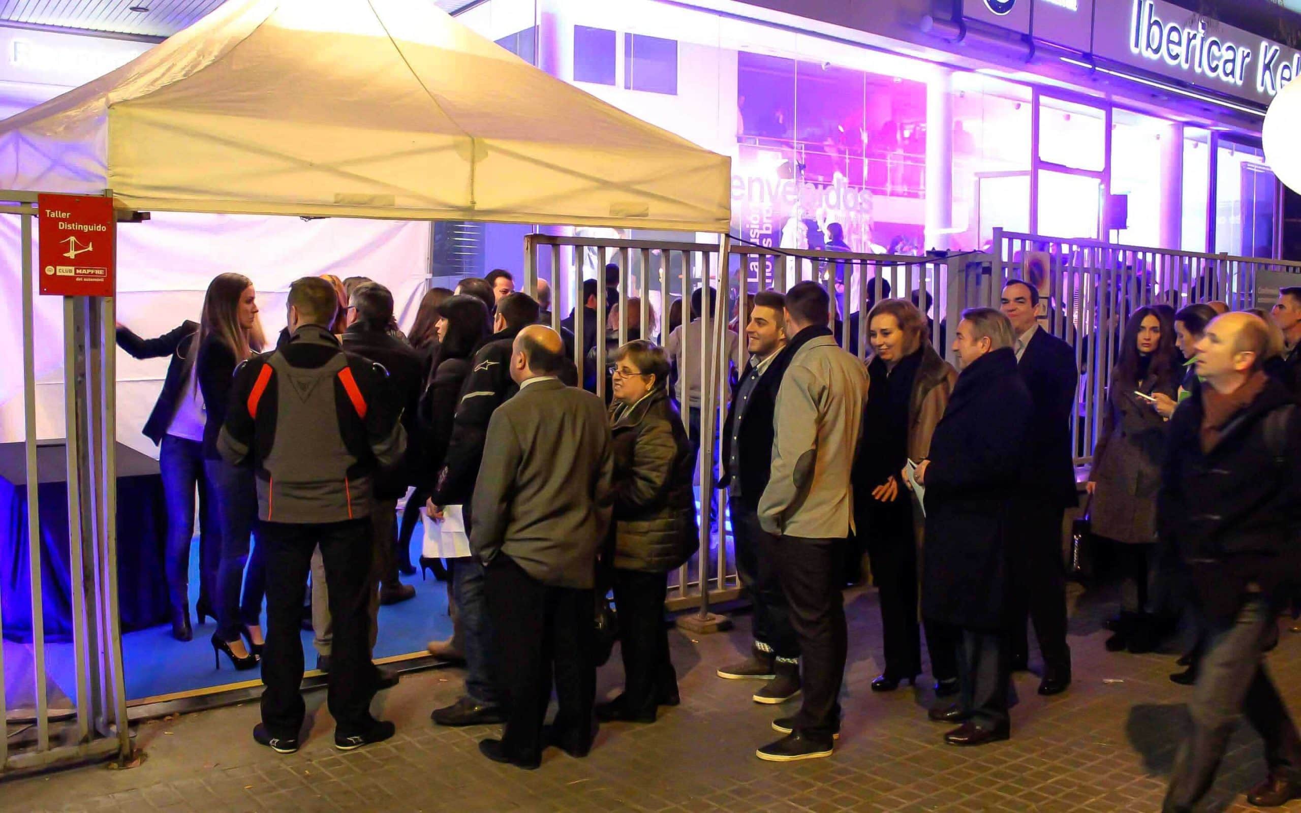 Escenografía del evento de Grupo Ibericar creada por Mariona Agency