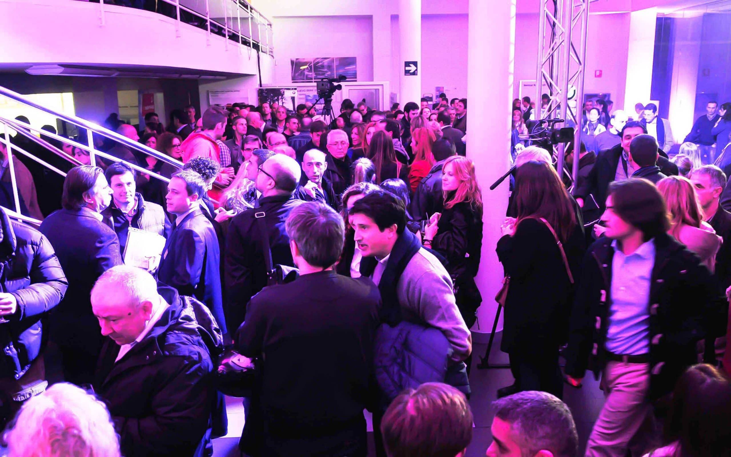 Momento del anuncio del ganador en la gala de Ibericar y Mariona Agency