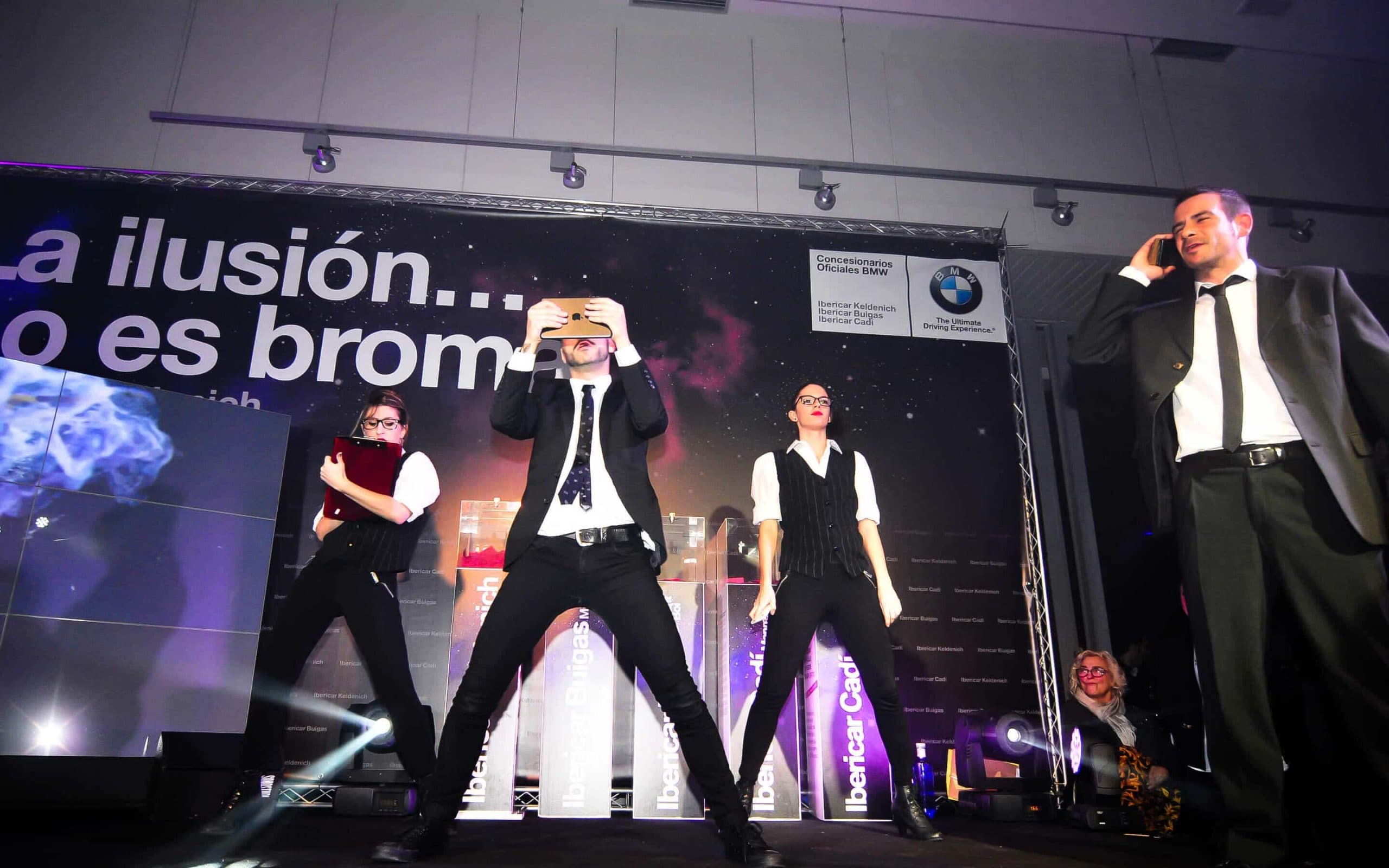El Serie 4 Coupé presentado en el evento de Ibericar con Mariona Agency