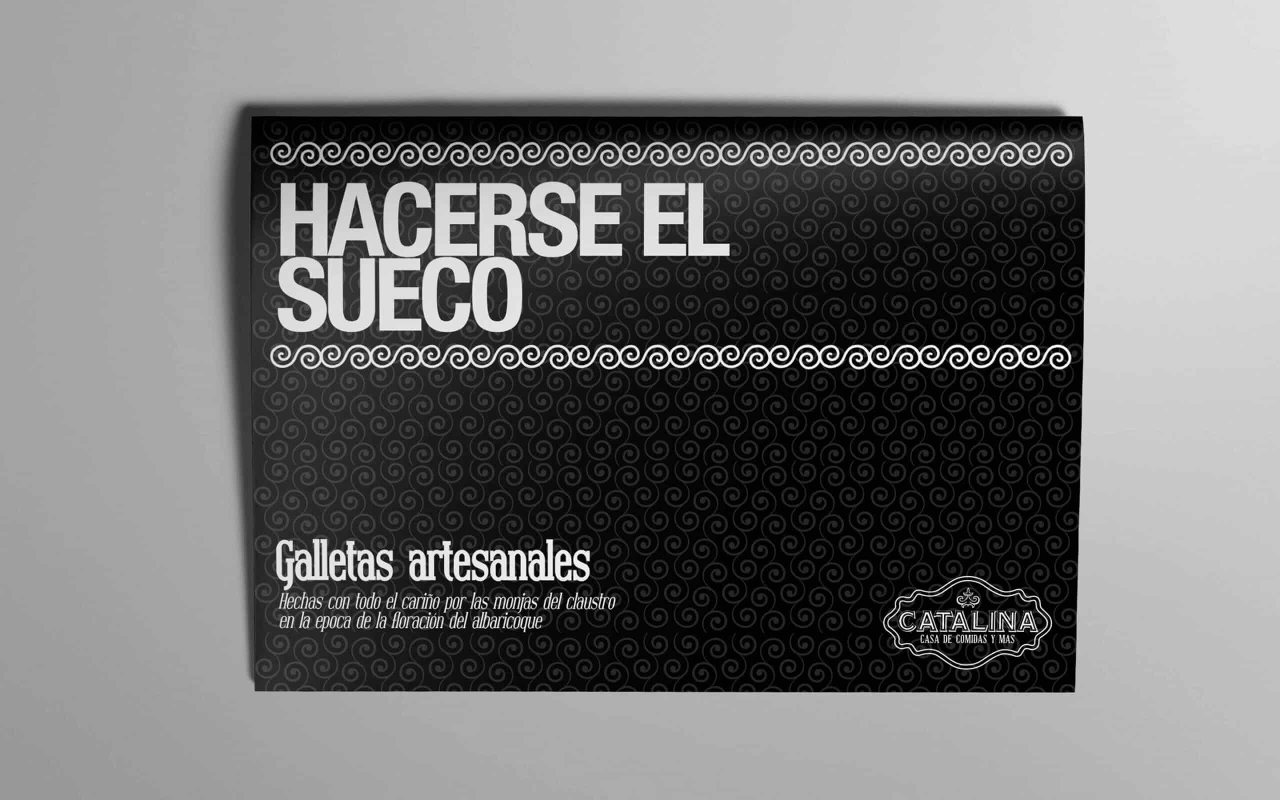 Interior del local de Catalina en Sevilla con gráfica de Mariona Agency