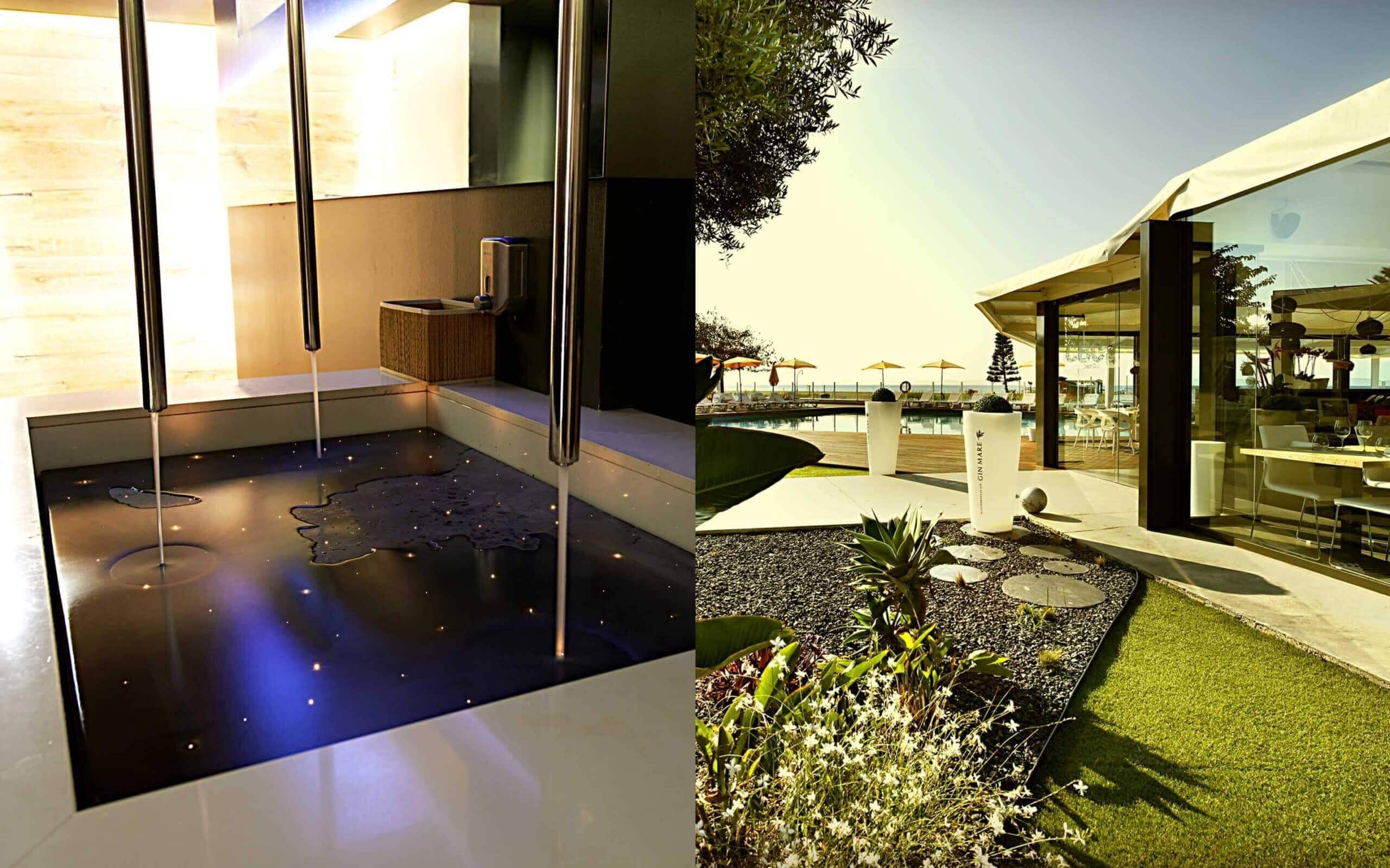 Ambiente nocturno del CBC de Castelldefels, proyecto de Mariona Agency
