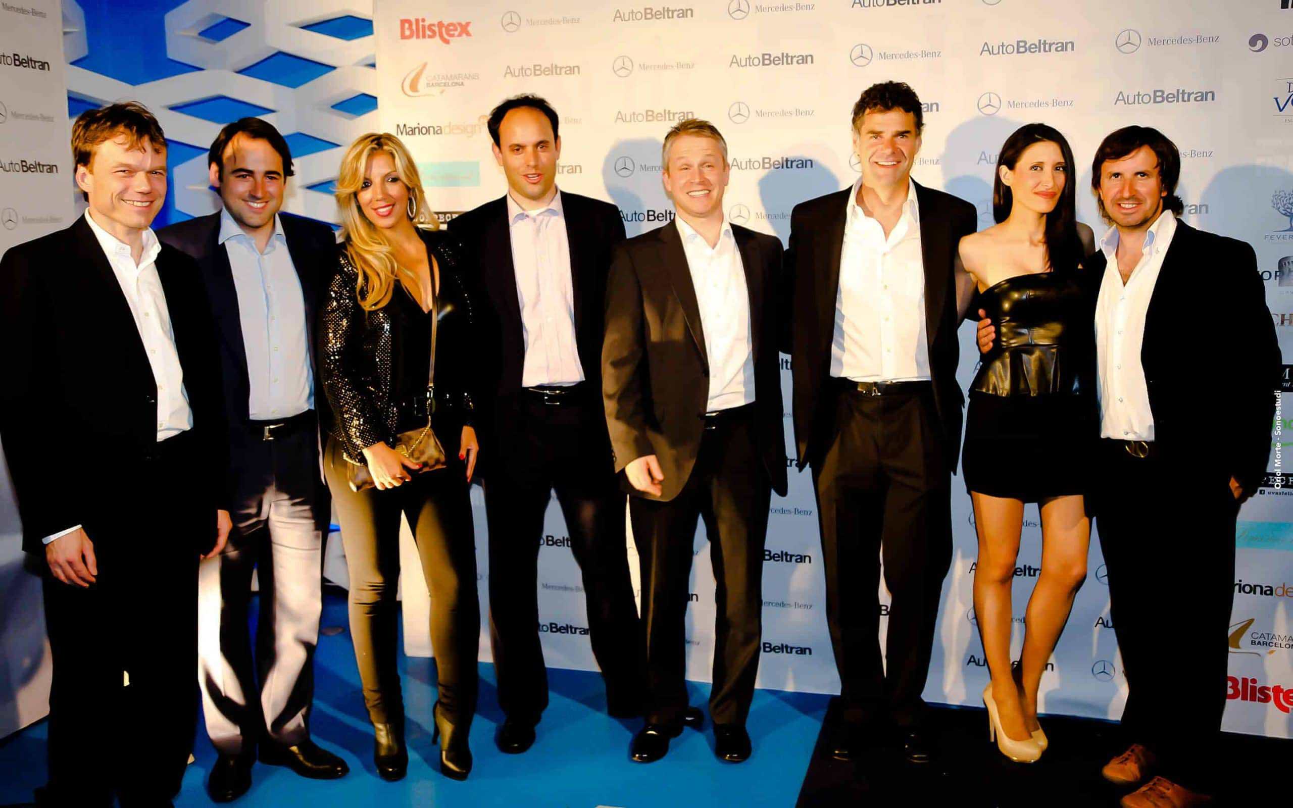 Invitados en la presentación del Mercedes-Benz CLA organizada por Mariona Agency