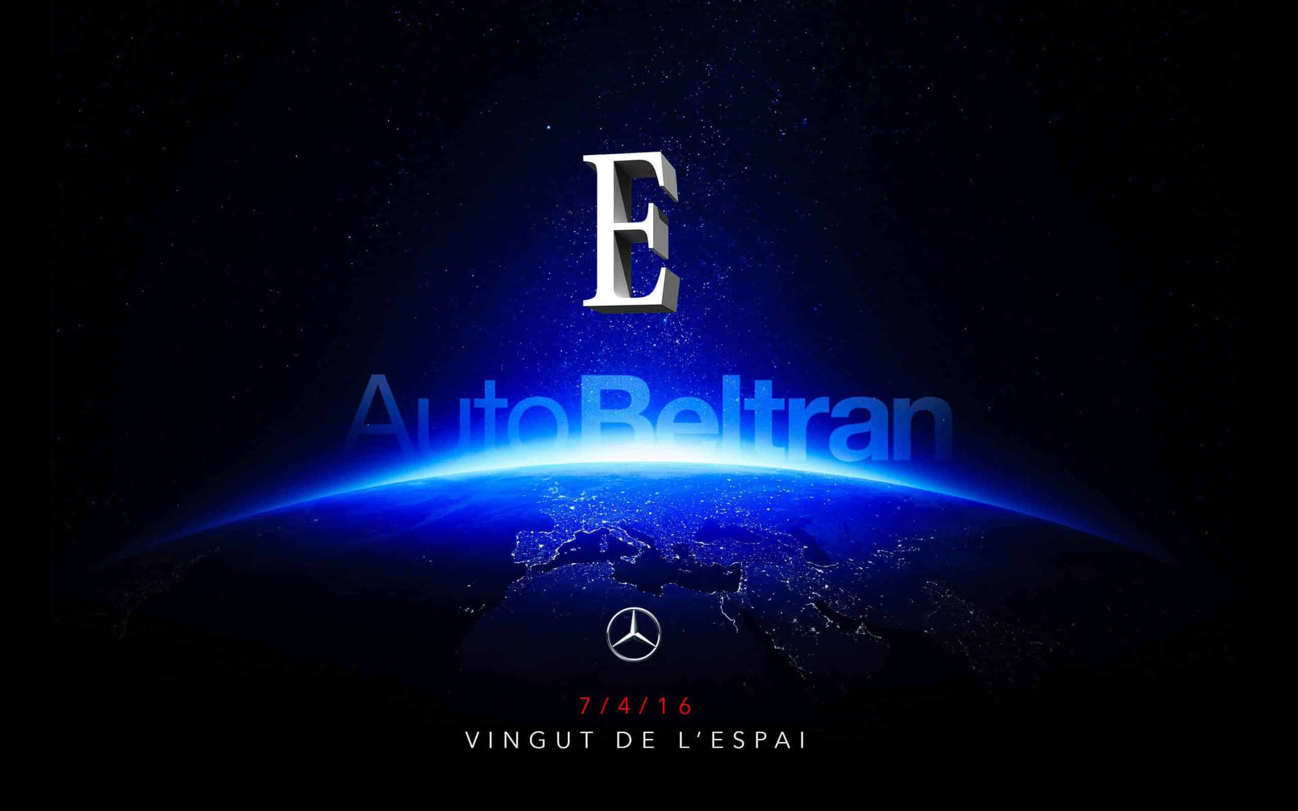 Mercedes-Benz Clase E en la presentación de Barcelona producida por Mariona Agency