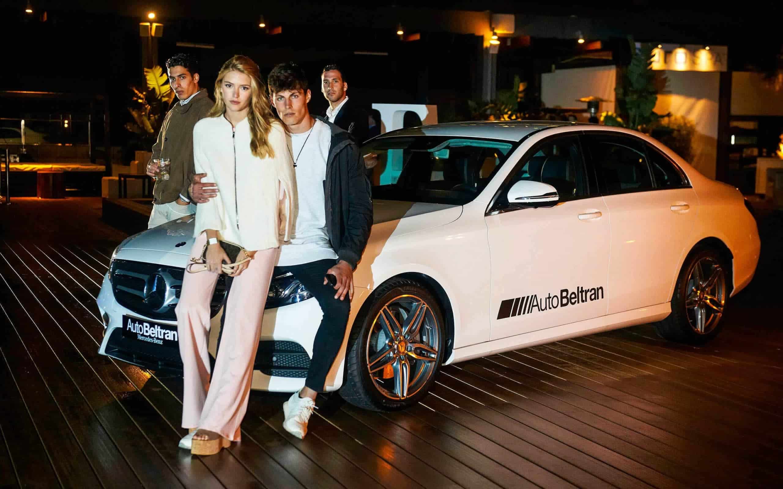 Cierre de la presentación del Mercedes-Benz Clase E producida por Mariona Agency