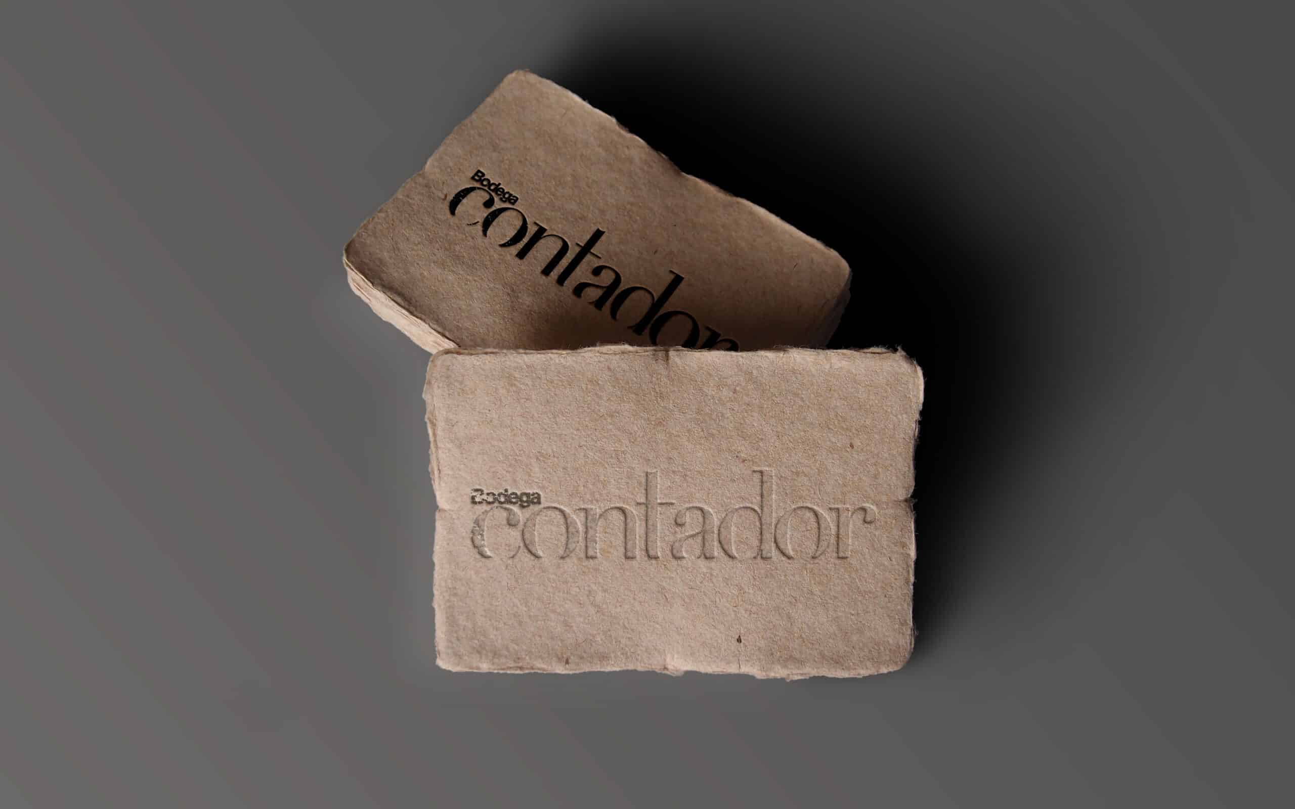 Aplicaciones gráficas de Bodega Contador firmadas por Mariona Agency