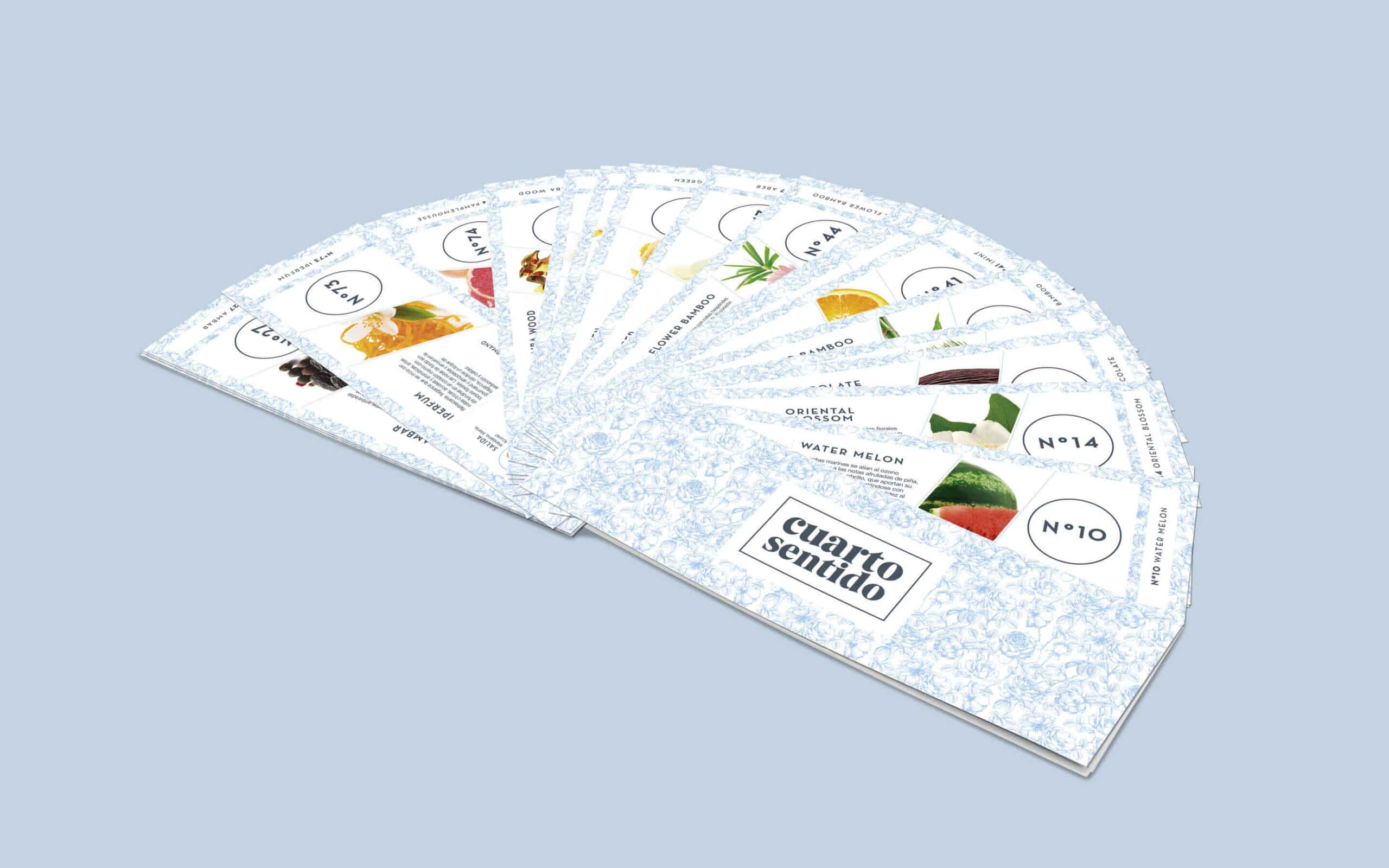 Identidad visual de Cuarto Sentido desarrollada por Mariona Agency