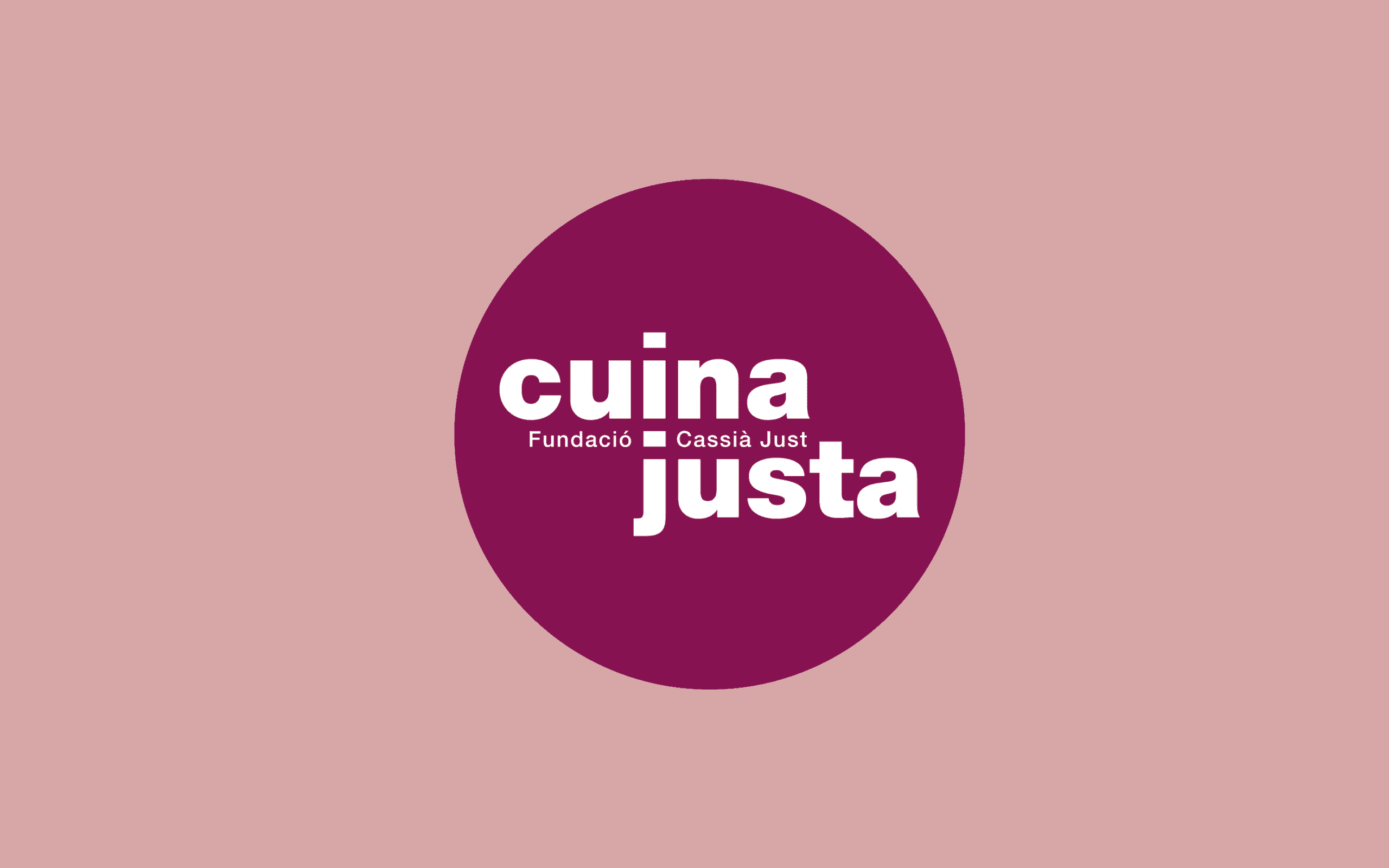 Identidad corporativa de Cuina Justa, branding de Mariona Agency para la Fundació Cassià Just