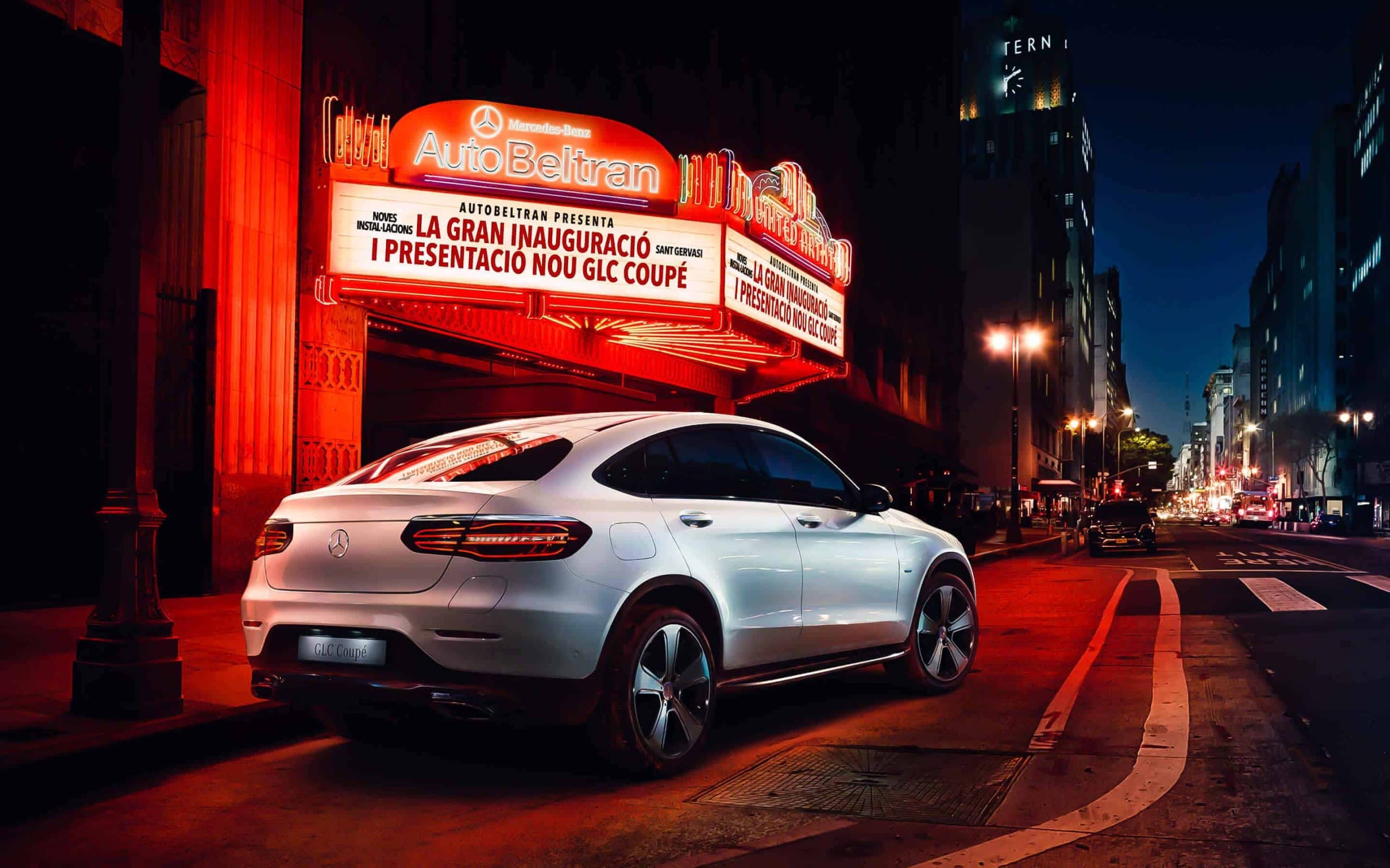 Presentación del Mercedes-Benz GLC Coupé en AutoBeltran, evento de Mariona Agency