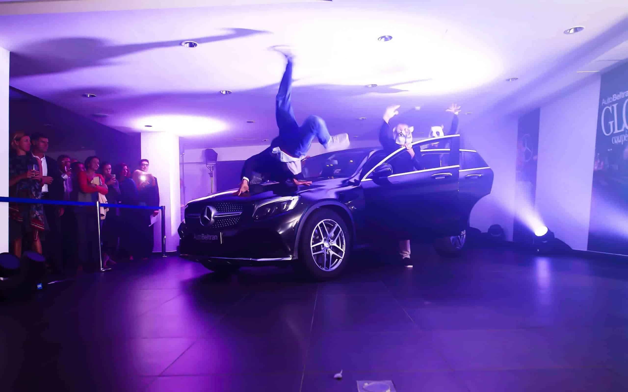 Catering del evento de presentación del Mercedes-Benz GLC Coupé