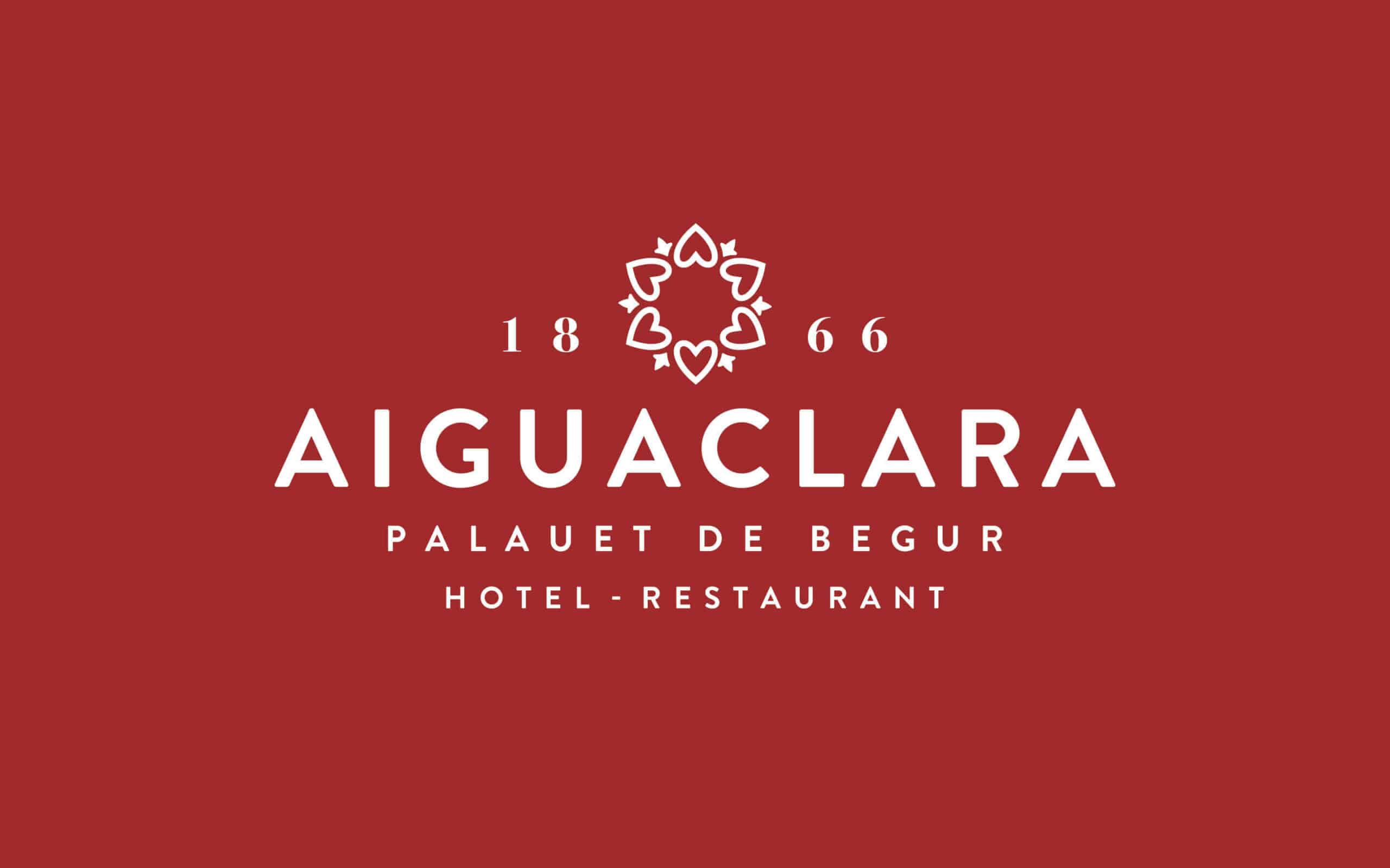 Identidad visual del Hotel Aiguaclara ordenada por Mariona Agency