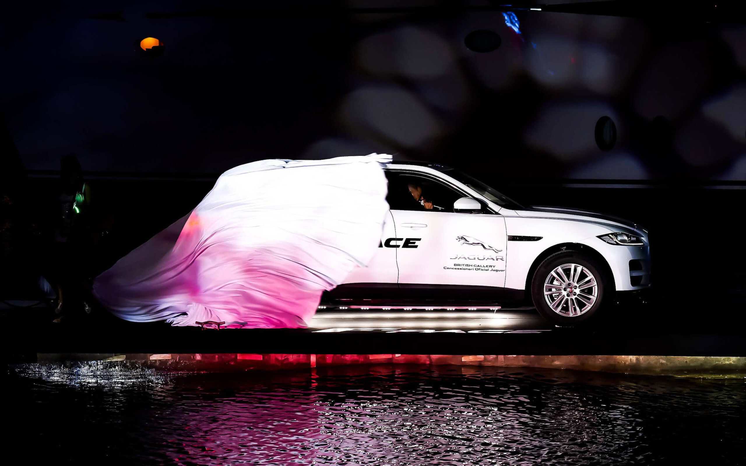 Catering del evento de presentación del Jaguar F-Pace organizado por Mariona Agency