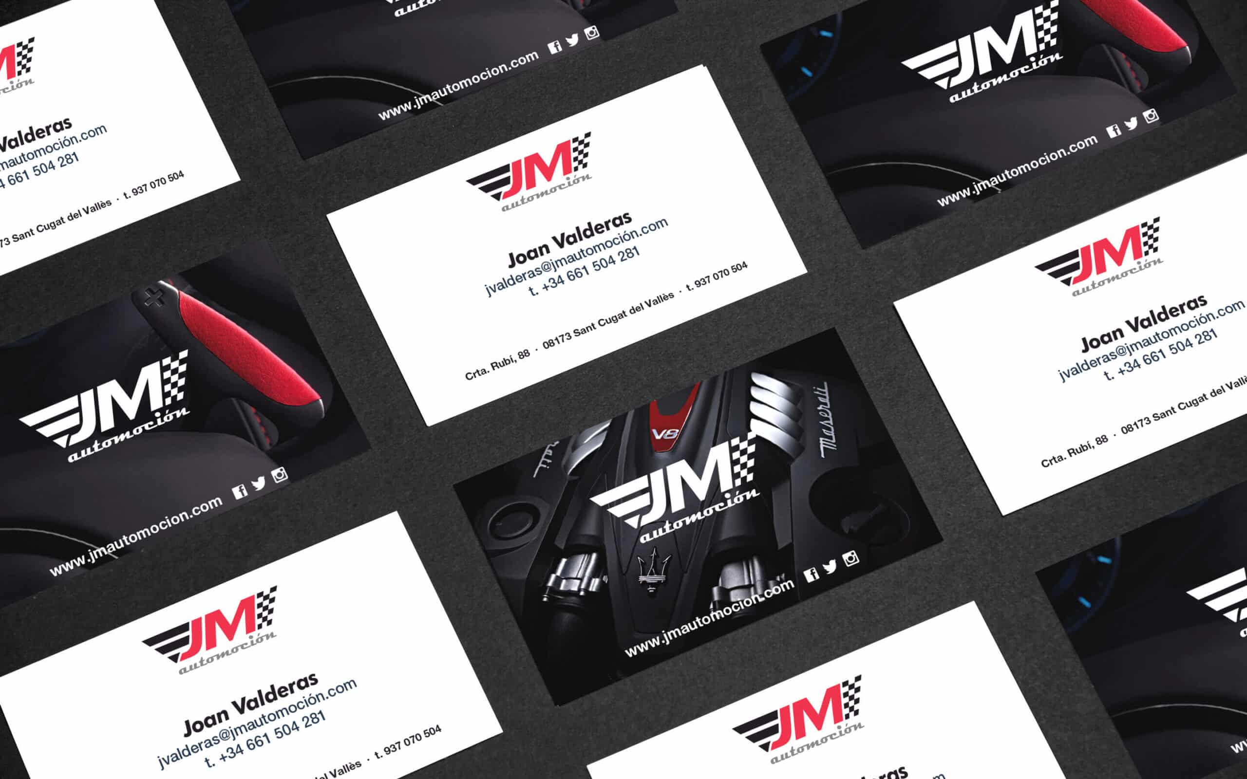 Ambientación del local de JM Automoción firmada por Mariona Agency