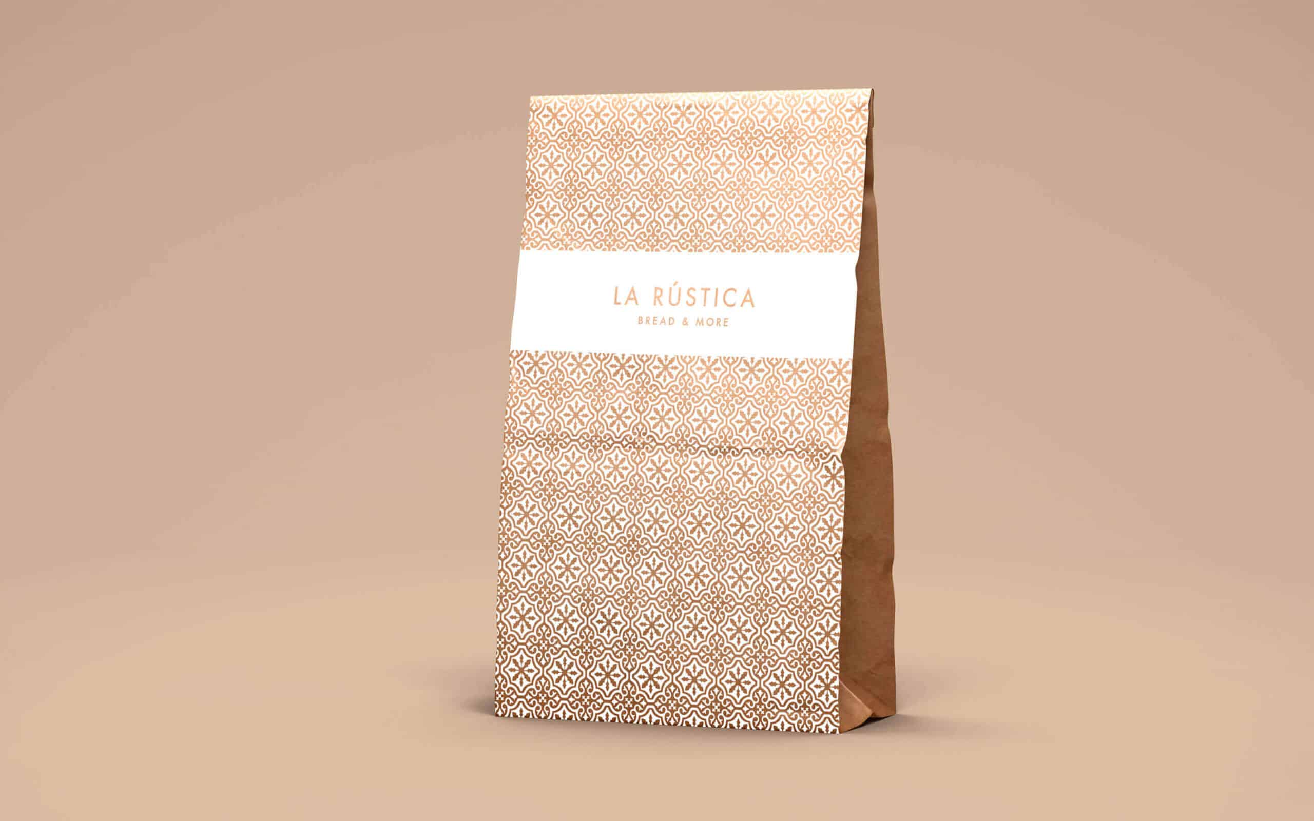 Logotipo de La Rústica creado por Mariona Agency