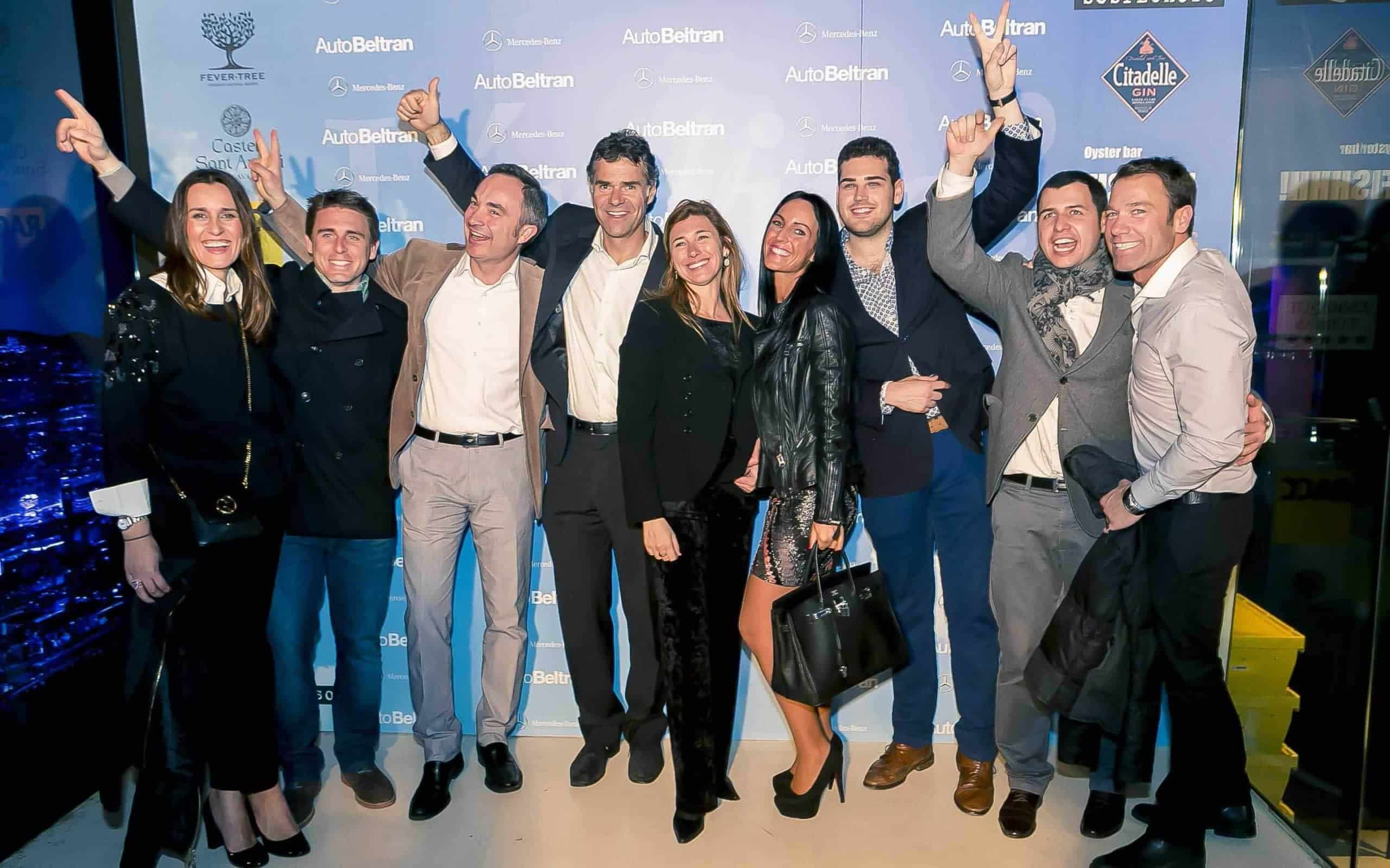Puesta en escena de la presentación Mercedes-Benz GLA y Clase C