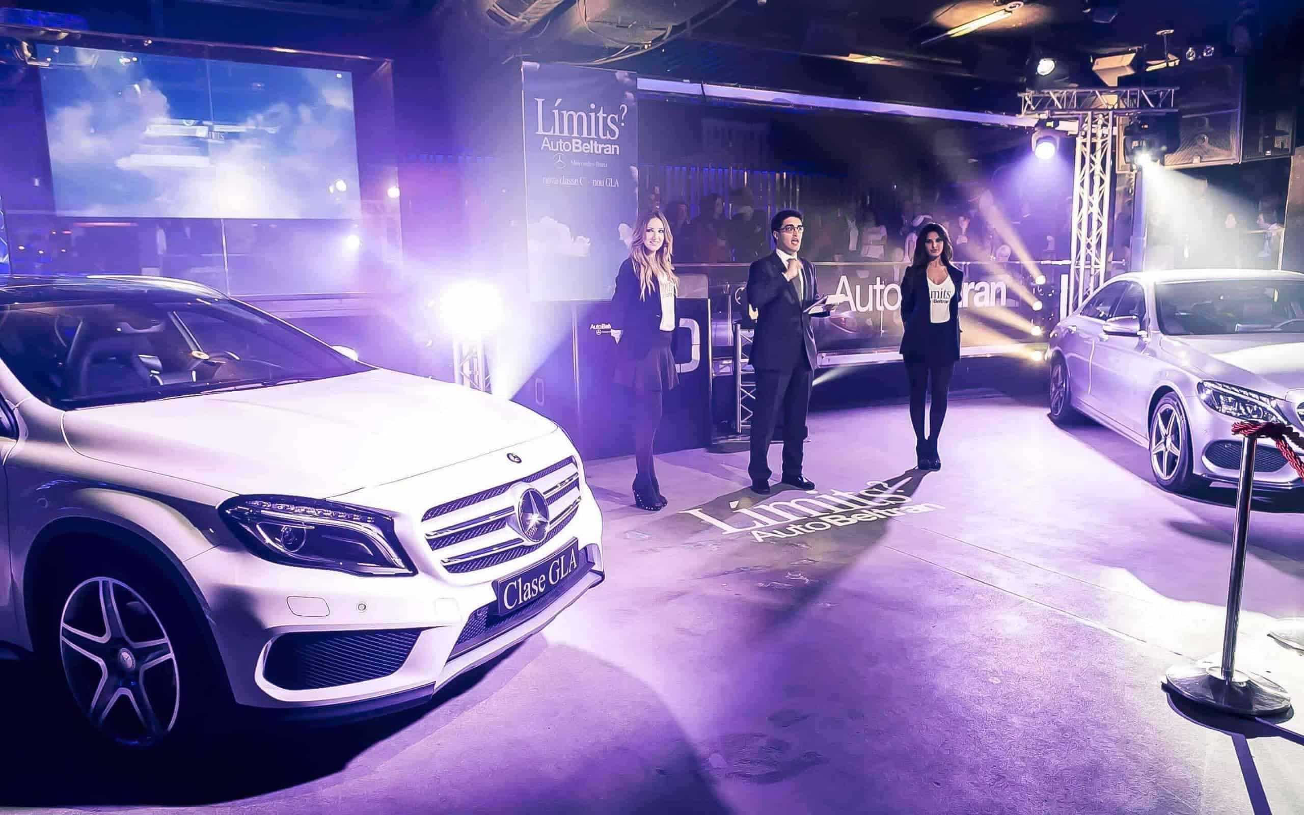 Mercedes-Benz Clase C en el evento de presentación de AutoBeltran