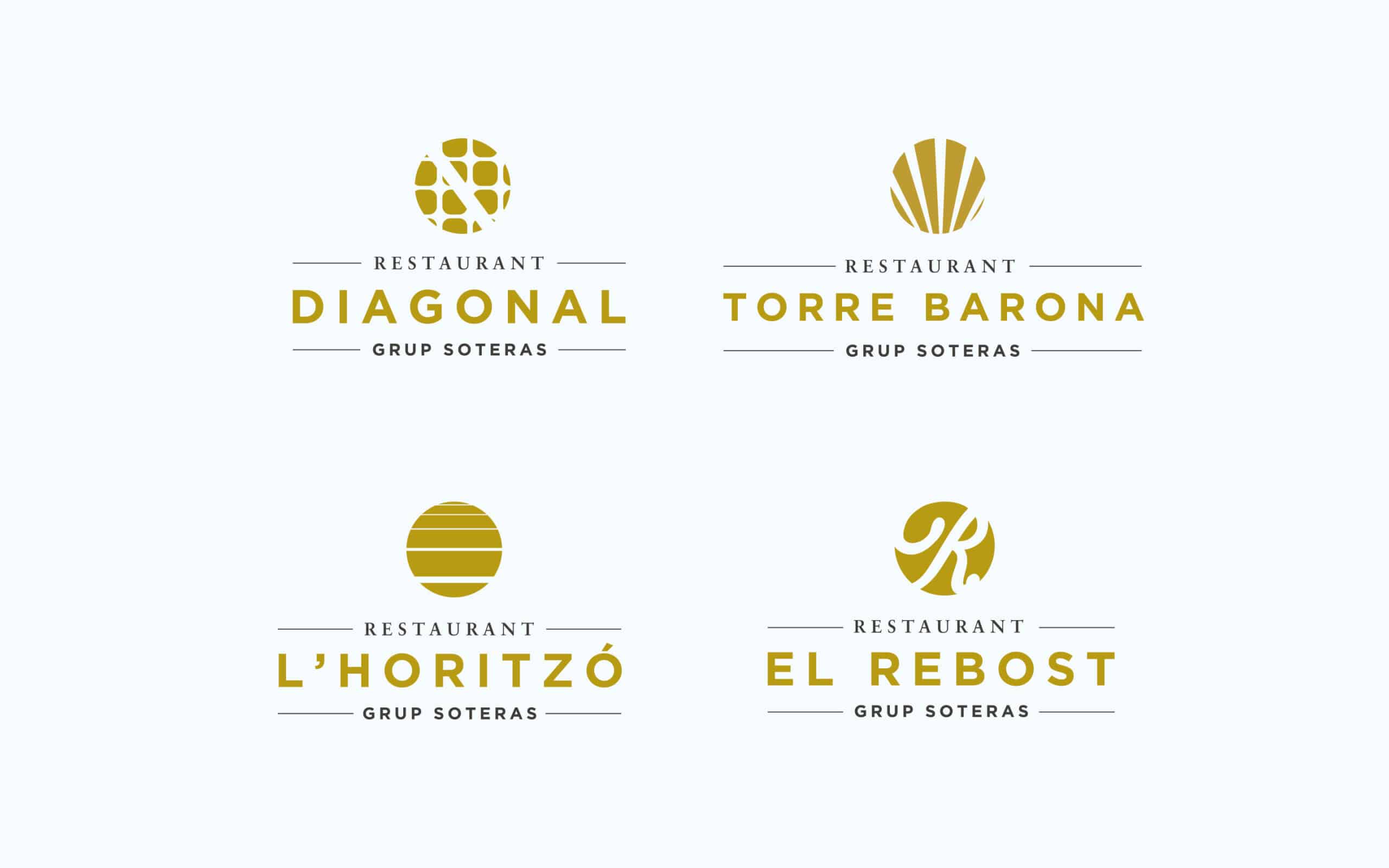 Sistema gráfico de Grup Soteras desarrollado por Mariona Agency