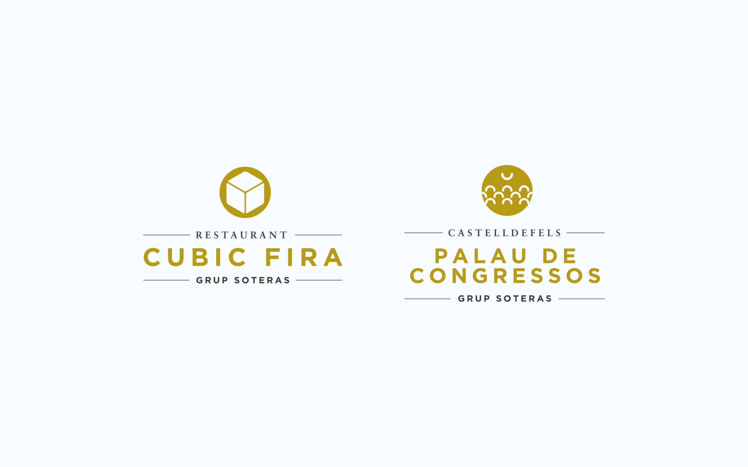 Aplicaciones de marca de Grup Soteras firmadas por Mariona Agency