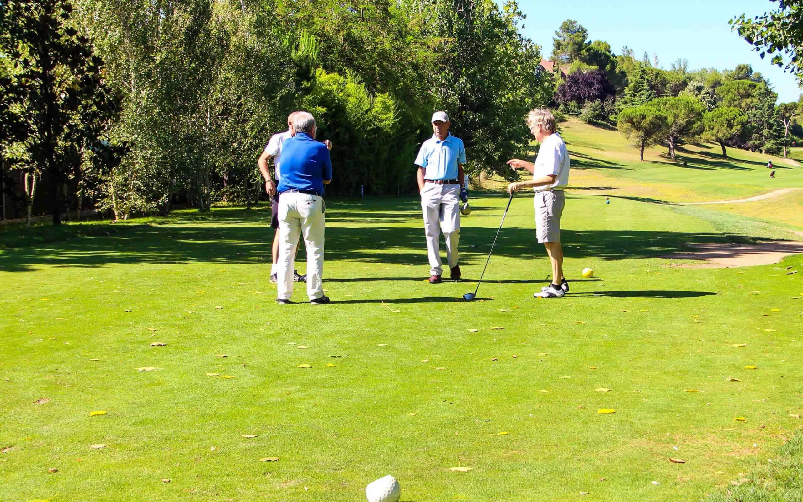 Recorrido del campeonato de golf en el Club de Golf Sant Cugat