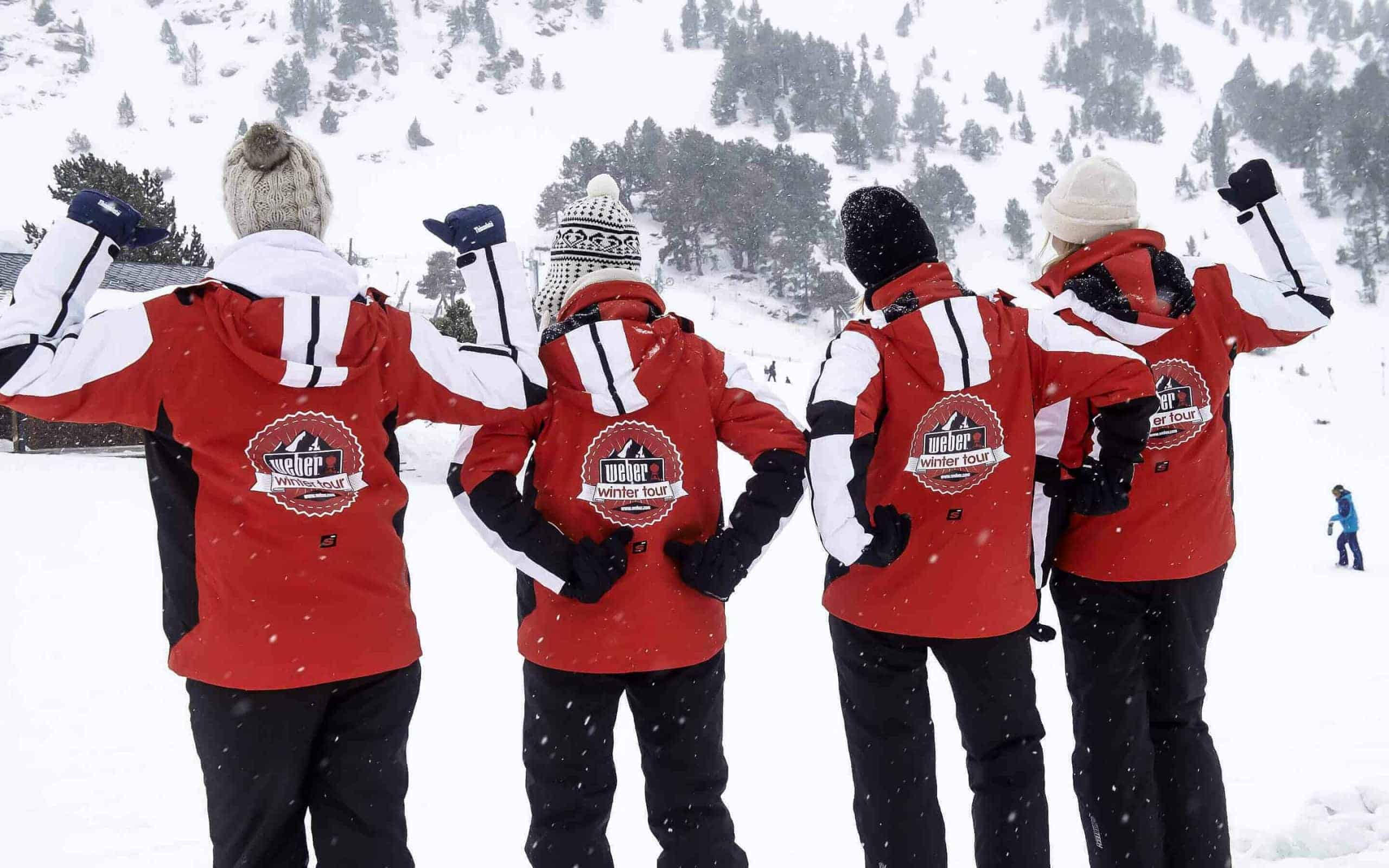 Activación de la marca Weber en Grandvalira organizada por Mariona Agency